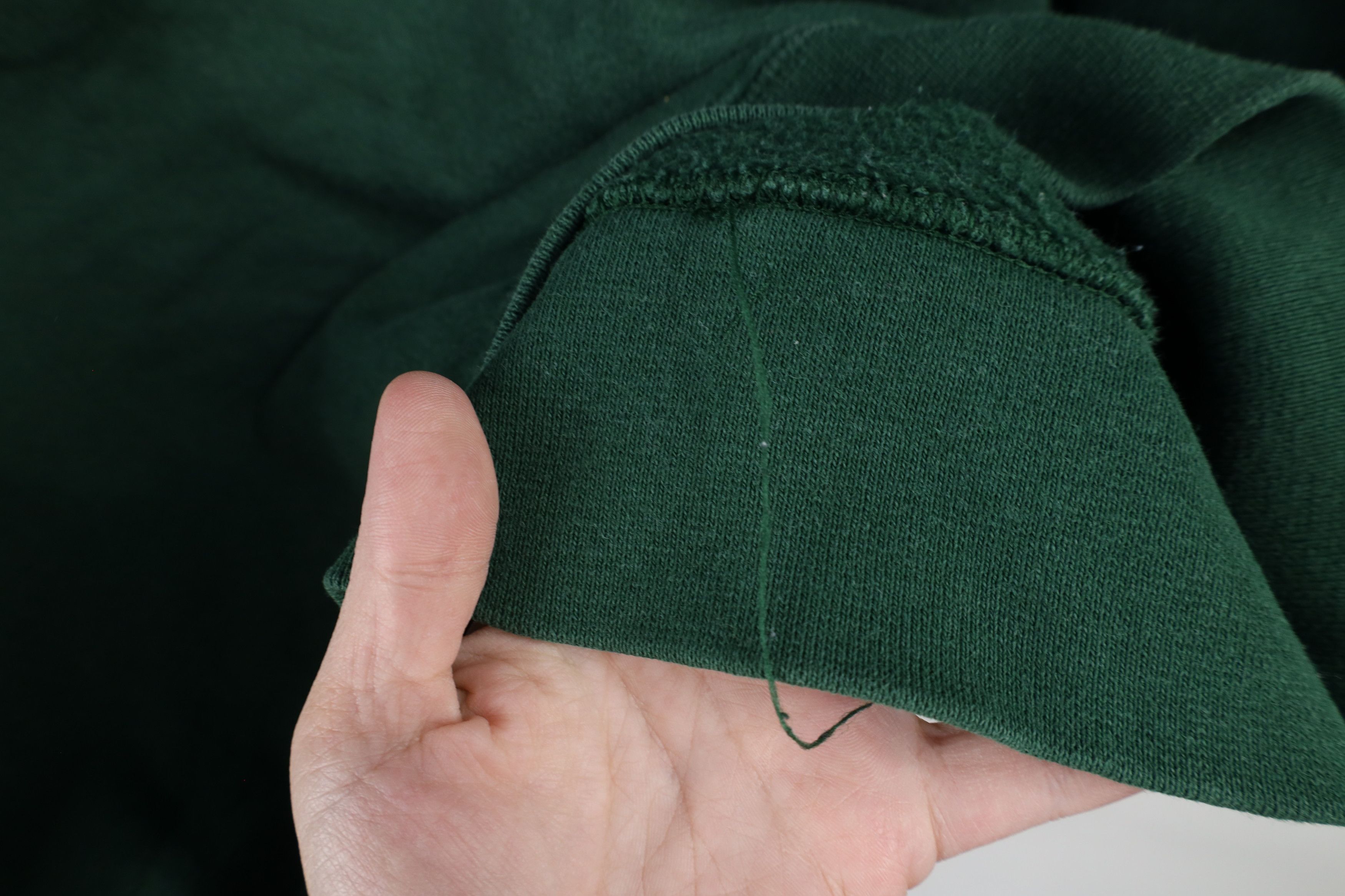 Vintage Vintage 90s Streetwear Huntington Sweatshirt Green USA Size US L / EU 52-54 / 3 - 7 Thumbnail