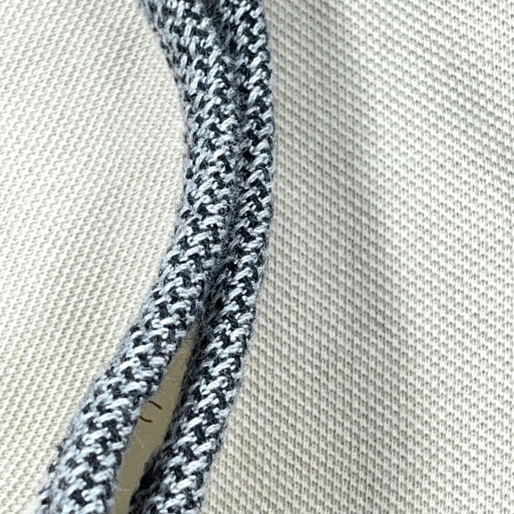 Carbon2Cobalt Corban 2 Cobalt Men XL Beige Pullover Knit Sweater Mock Neck Button Zipper Logo Embroidered Classic Preppy American Ribbed Casual Formal Size US XL / EU 56 / 4 - 4 Thumbnail