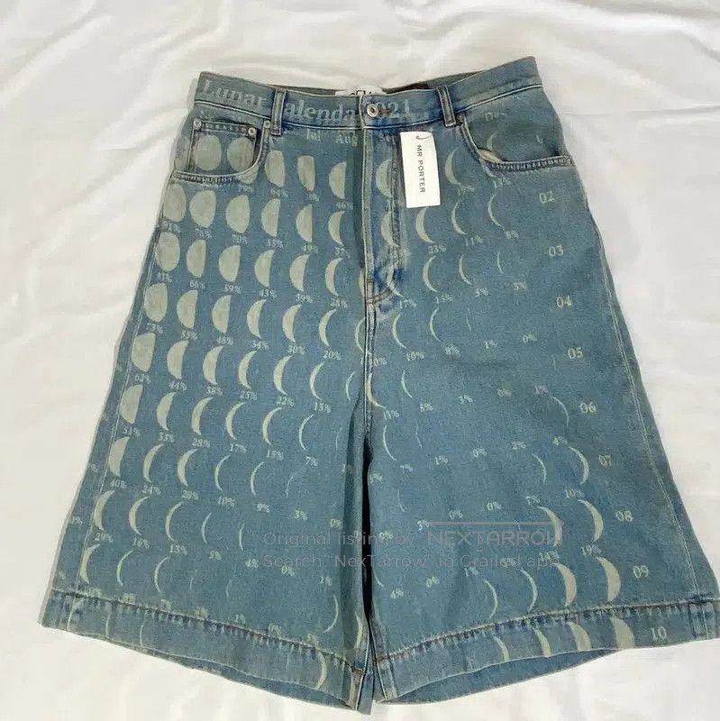 Loewe Loewe Multicolor Denim Shorts for Women . Size 30" / US 8 / IT 44 - 1 Thumbnail