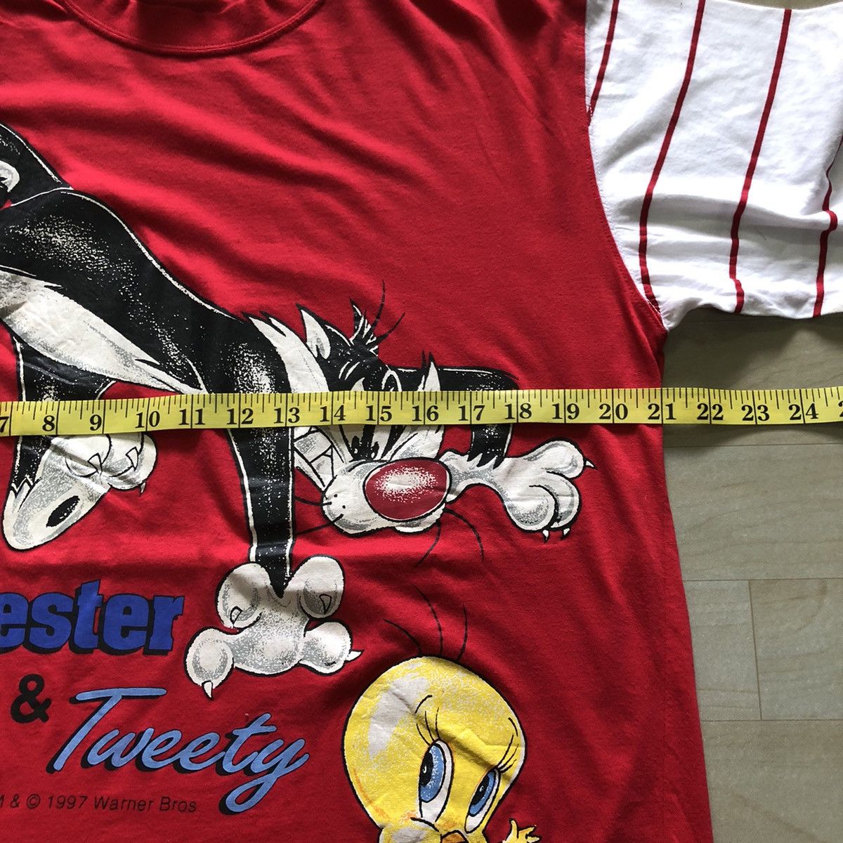 Cartoon Network × Vintage × Warner Bros Vintage 90s Sylvester & Tweety Looney Tunes Warner Bros Size US L / EU 52-54 / 3 - 9 Thumbnail