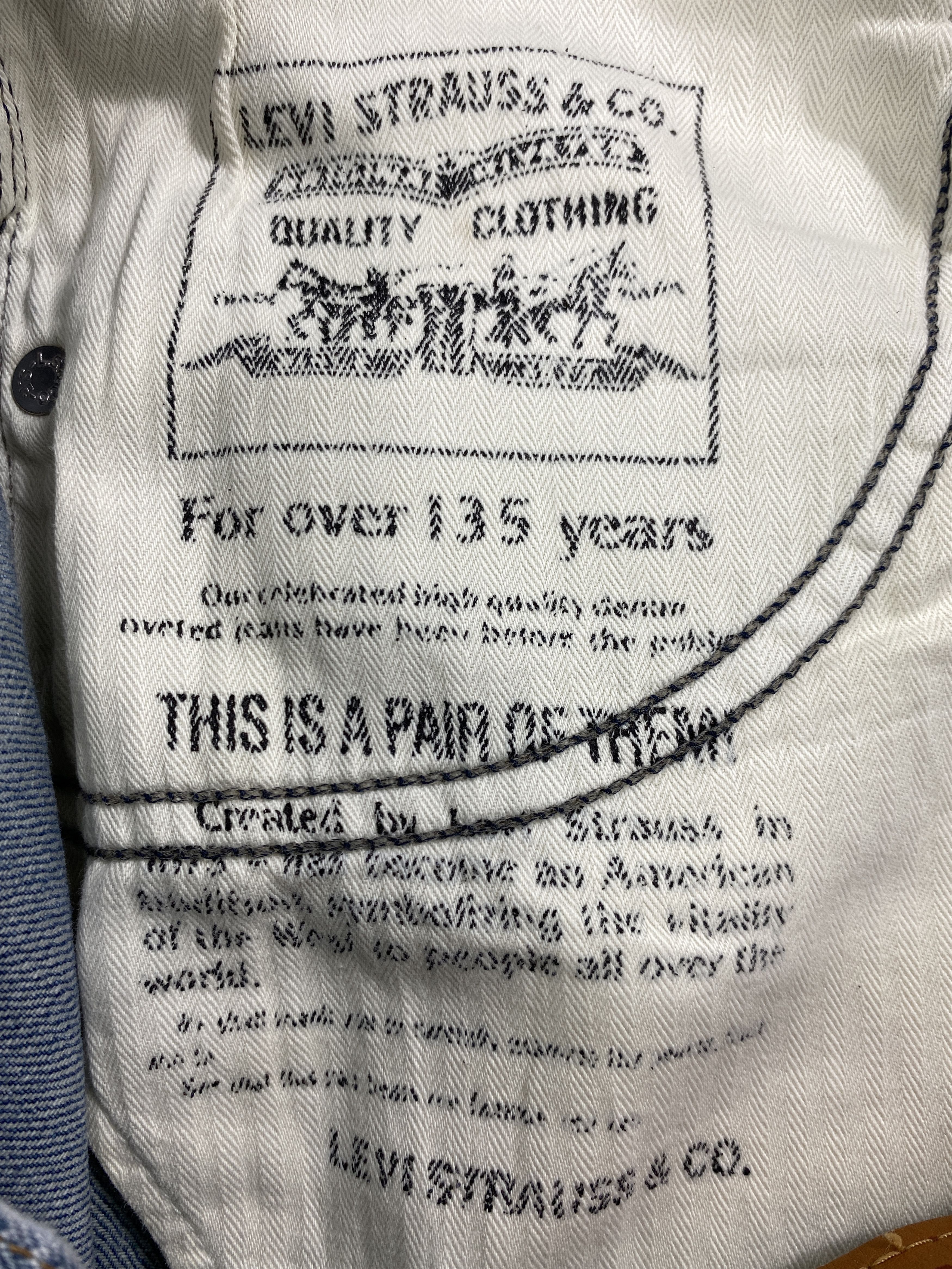 Levi's Vintage Levis 511 Jeans hysteric style 32x31.5 - JN 2932 Size US 32 / EU 48 - 11 Thumbnail