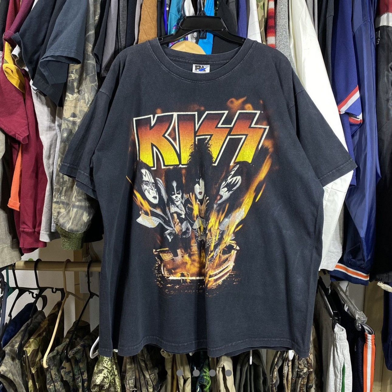 Vintage Band Tee x Vintage x KISS Size US XL / EU 56 / 4 - 1 Thumbnail