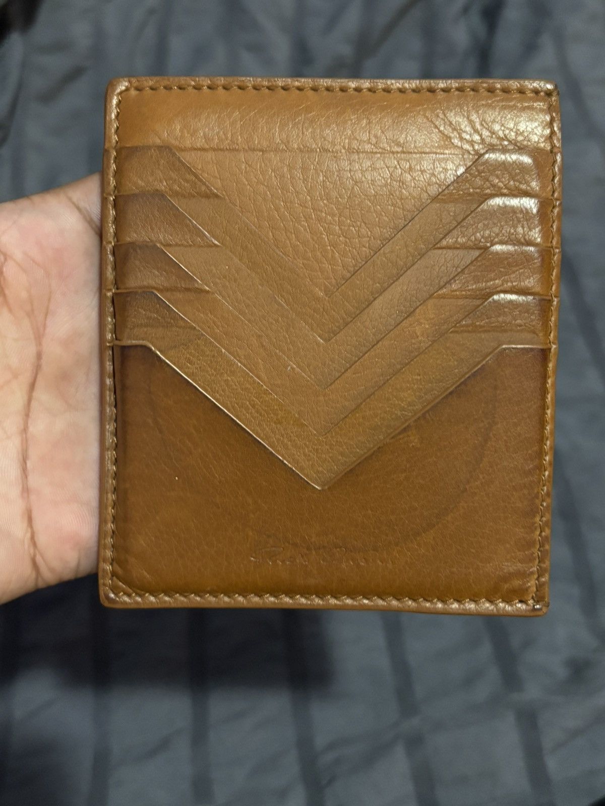 Rick Owens Rick Owens Clay Square Card Holder Size ONE SIZE - 6 Thumbnail