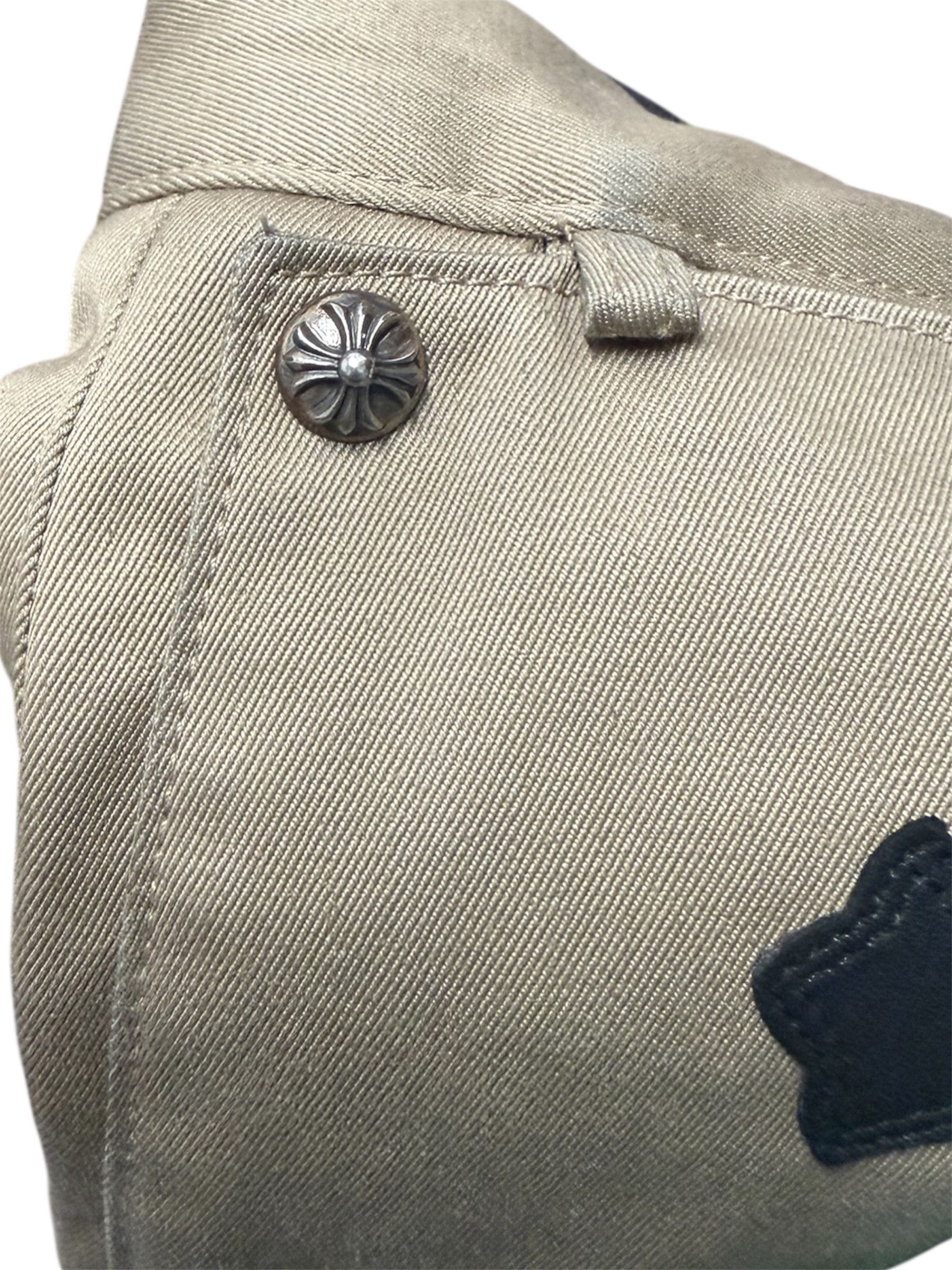 Chrome Hearts Tan Cross Patch Chinos Size US 34 / EU 50 - 8 Thumbnail