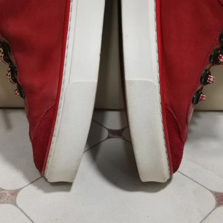 Louis Vuitton Louis Vuitton Red High-Top Sneakers -2508 Size US 9 / EU 42 - 2 Thumbnail