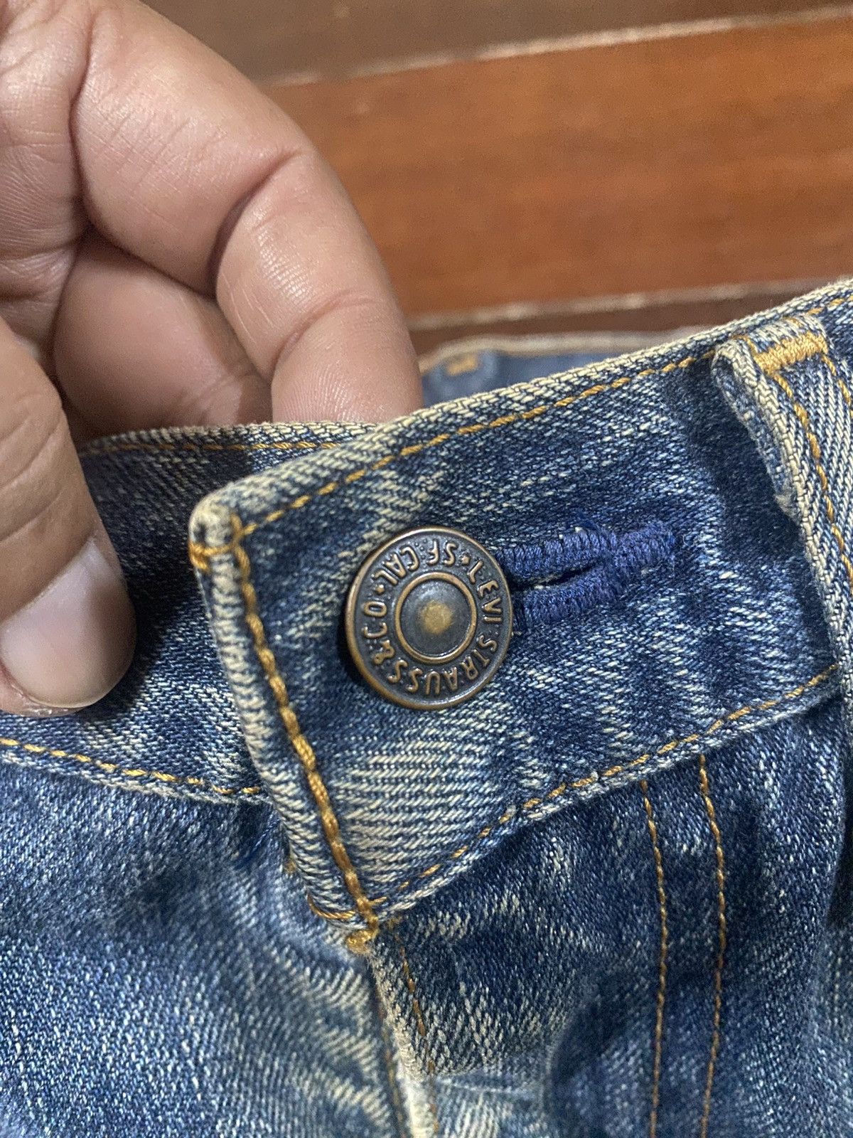 Levi's Faded Vintage Levi’s 517 Flares distressed bootcut wide leg Size US 32 / EU 48 - 8 Thumbnail