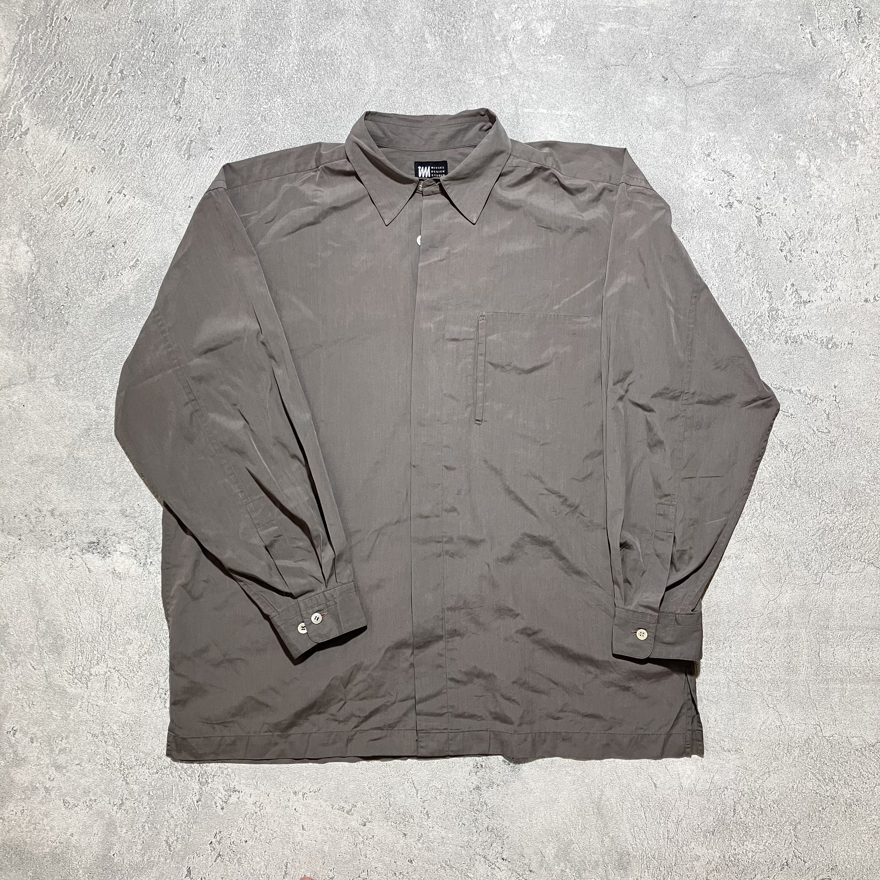 Issey Miyake Issey Miyake Design Studio hidden button square pocket shirt Size US L / EU 52-54 / 3 - 1 Thumbnail