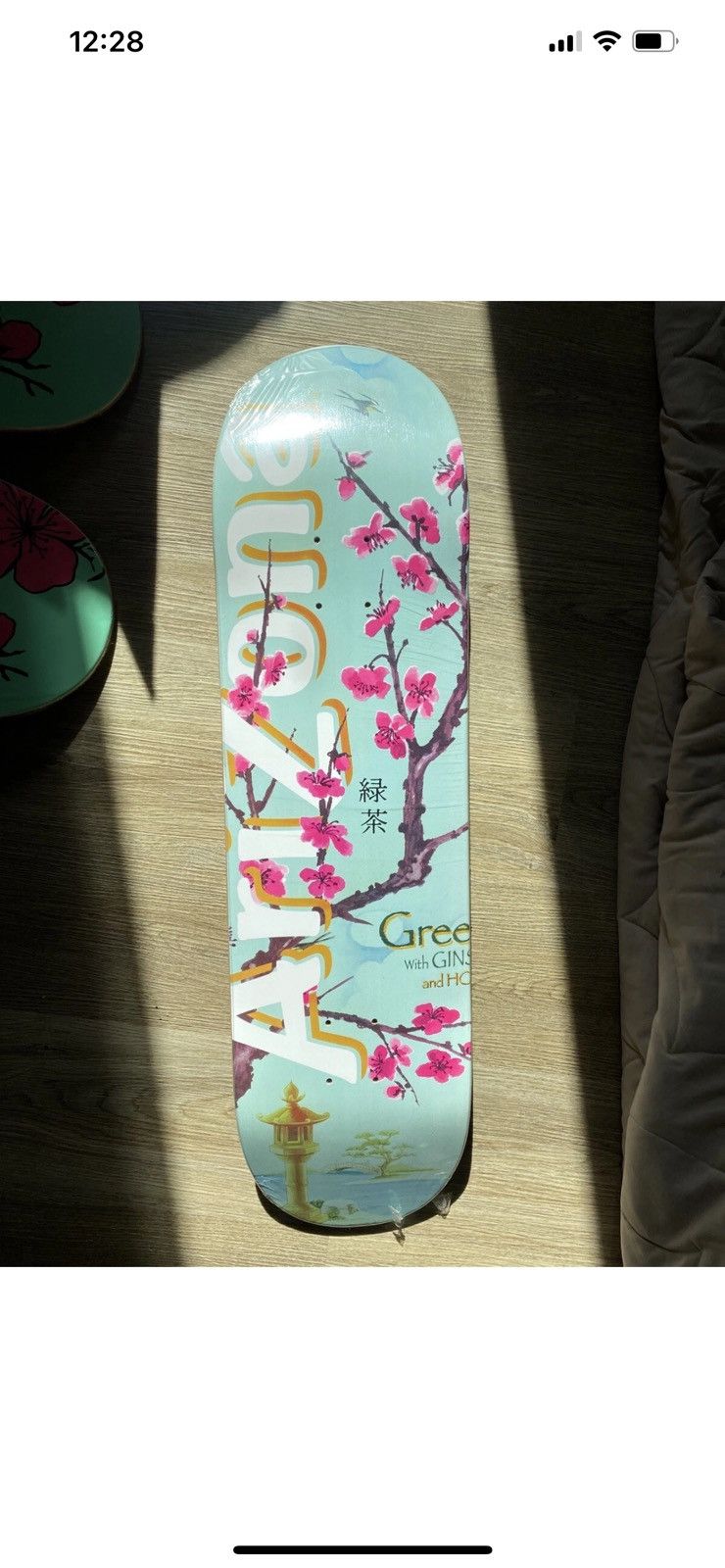 Official Arizona Iced Green Tea Skateboard Deck 8.5 x 32