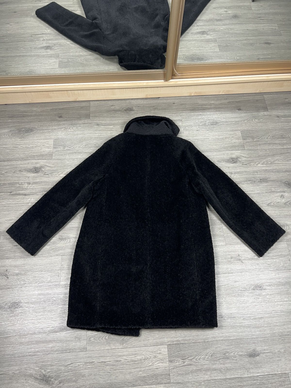 Max Mara Women’s Max Mara Alpaca Blend Coat Black Size L / US 10 / IT 46 - 20 Thumbnail