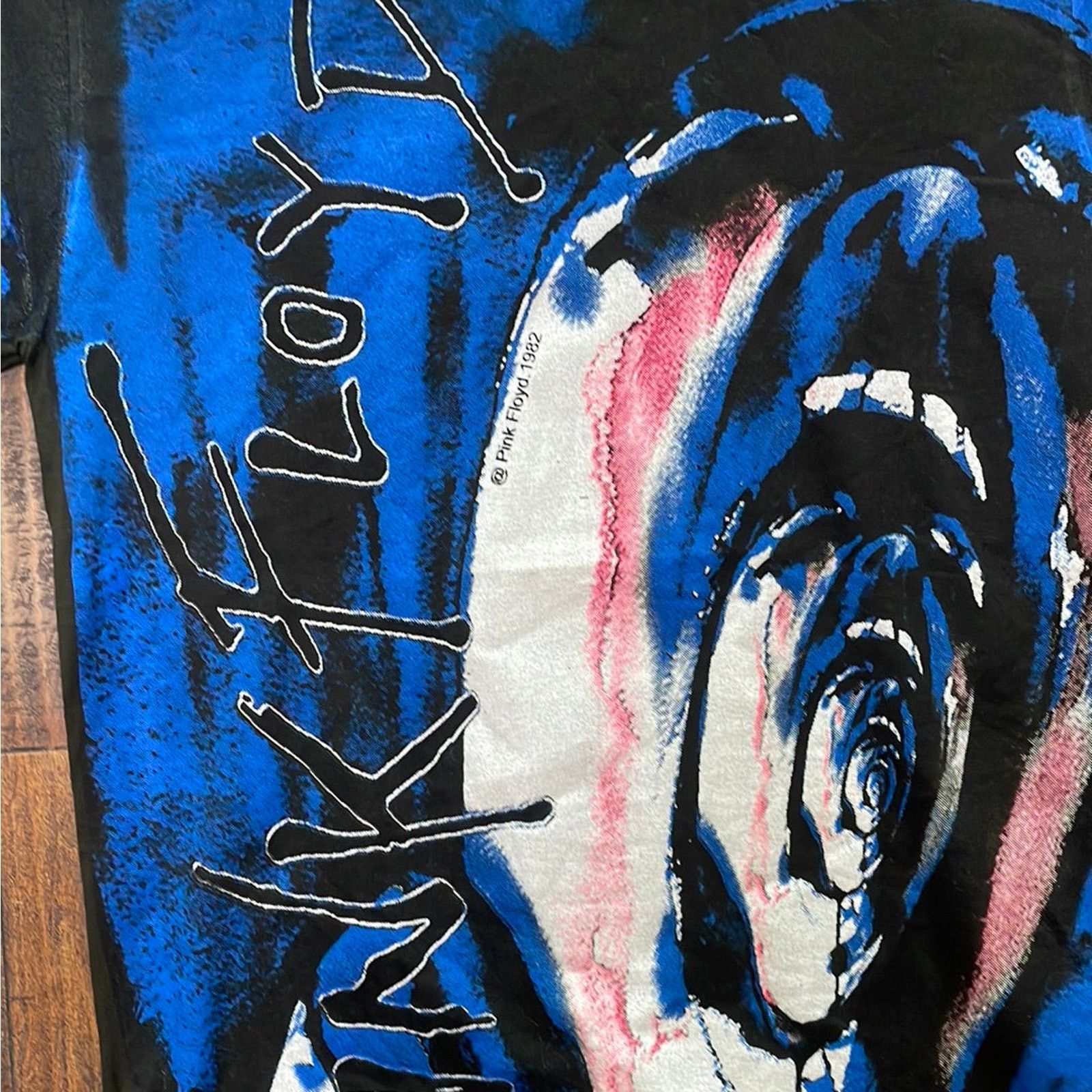 Giant Vintage 1982 Pink Floyd All Over Print Giant L Size US L / EU 52-54 / 3 - 2 Thumbnail