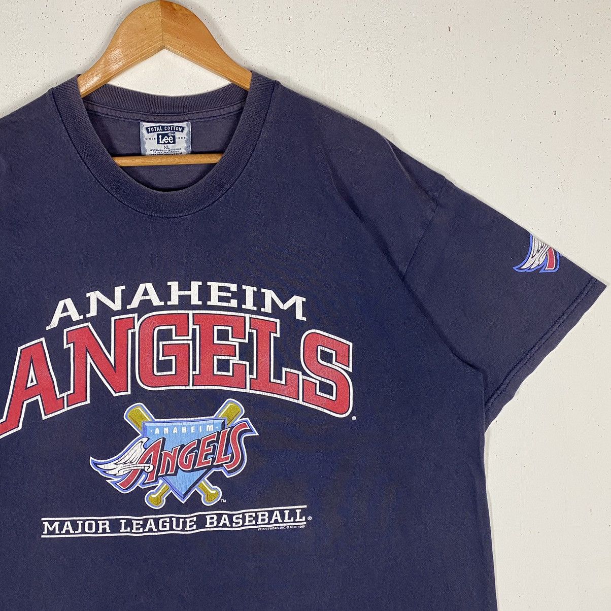 Lee × MLB × Vintage VINTAGE SUNFADED MLB 1999 ANAHEIM ANGELS LA ANGELS TEE Size US XL / EU 56 / 4 - 4 Thumbnail