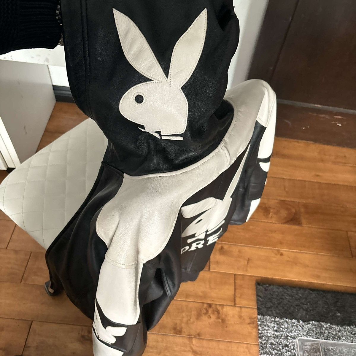 Playboy × Supreme Supreme Playboy Hooded Leather Jacket Size US M / EU 48-50 / 2 - 6 Thumbnail