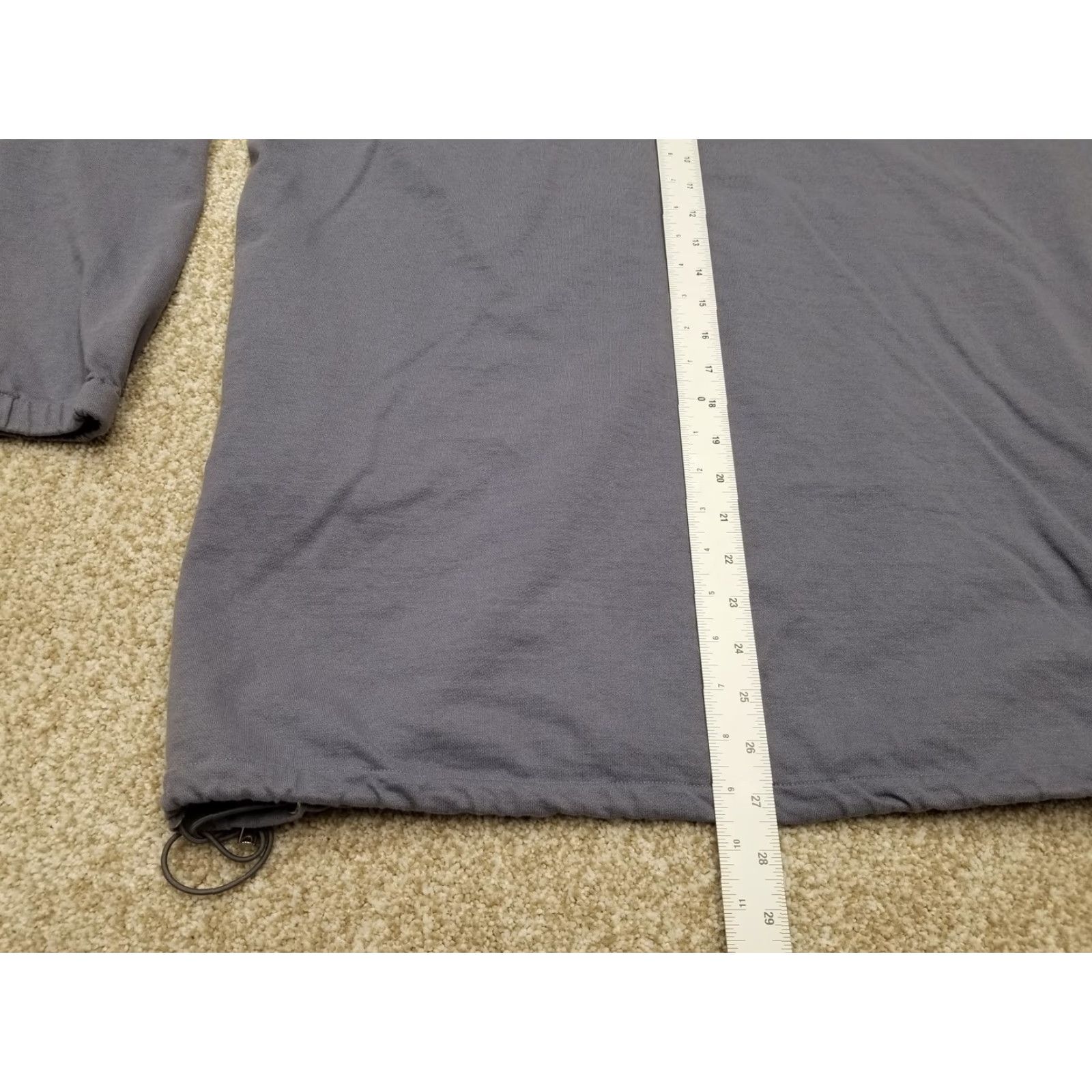 Vintage VINTAGE Salty Hoodie Mens M Steel Gray 1/4 Zip Pullover Highneck Casual Sweatshirt Gray Logo Size US M / EU 48-50 / 2 - 6 Thumbnail