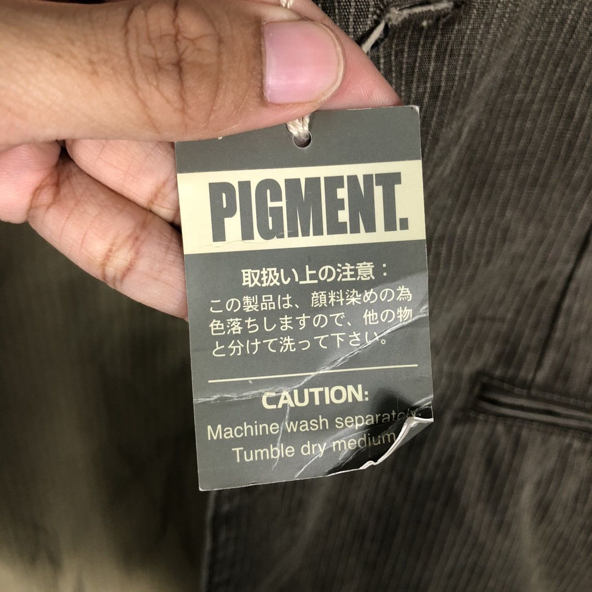 Issey Miyake 🔥Vintage Chore Hickory Work Jacket Mossimo Pigment Size US L / EU 52-54 / 3 - 18 Thumbnail