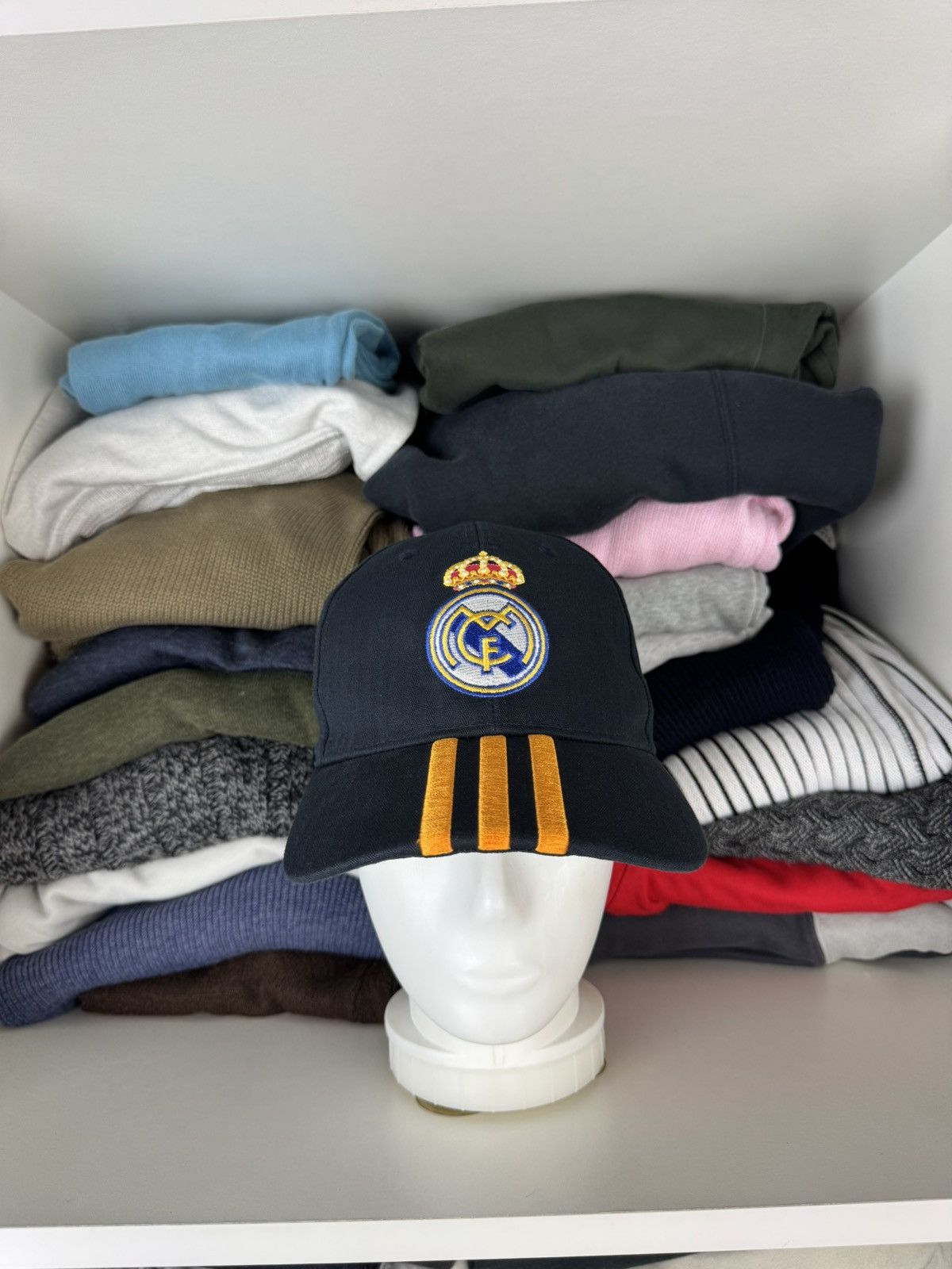 Adidas 2013 Adidas Real Madrid Cap Hat Size ONE SIZE - 1 Thumbnail