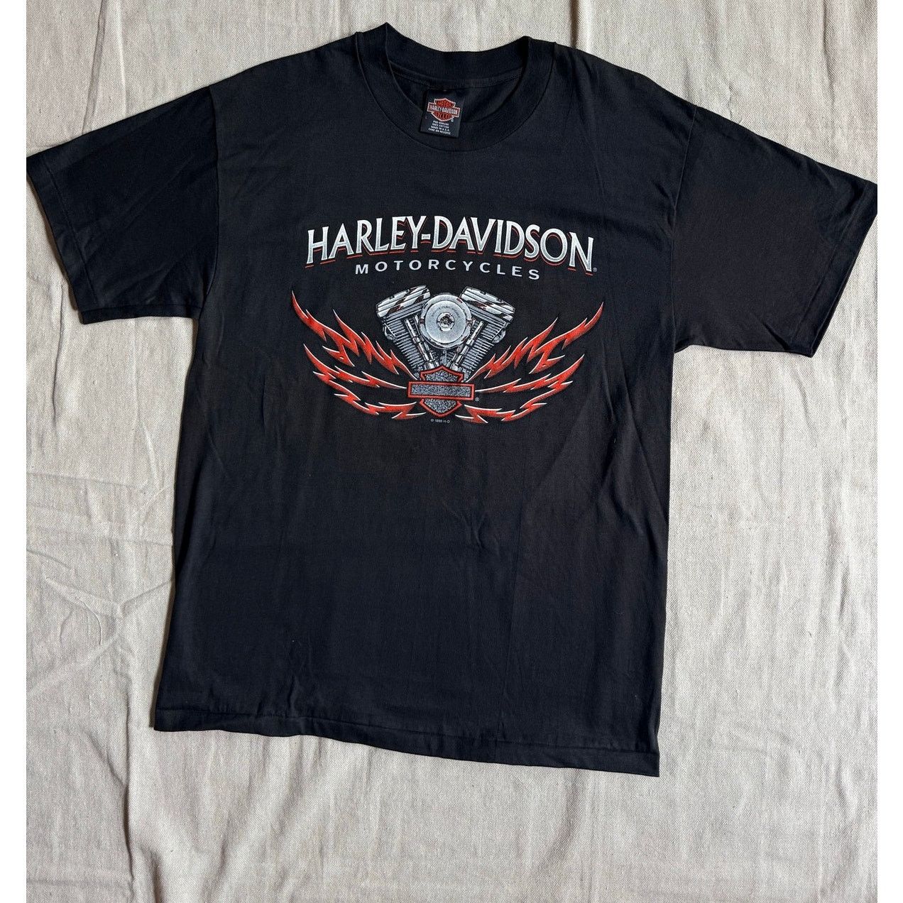 Harley Davidson Vintage 90s Harley Davidson Chicks Shirt Mens L Made in USA Size US L / EU 52-54 / 3 - 7 Thumbnail