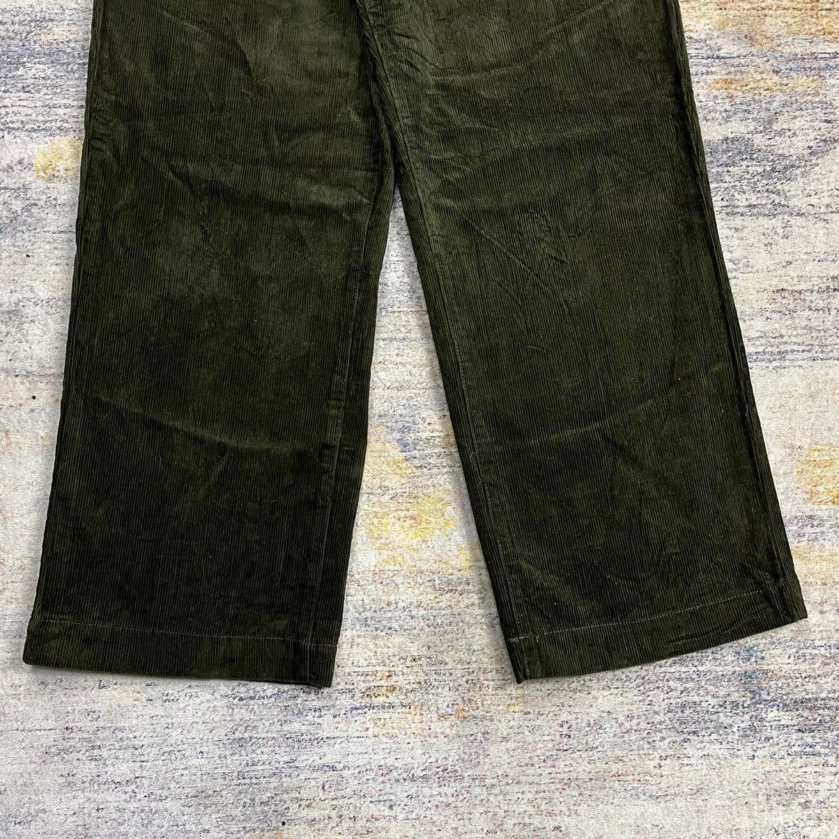 Japanese Brand Season Reason pleated Corduroy wide leg pants Size US 30 / EU 46 - 6 Thumbnail