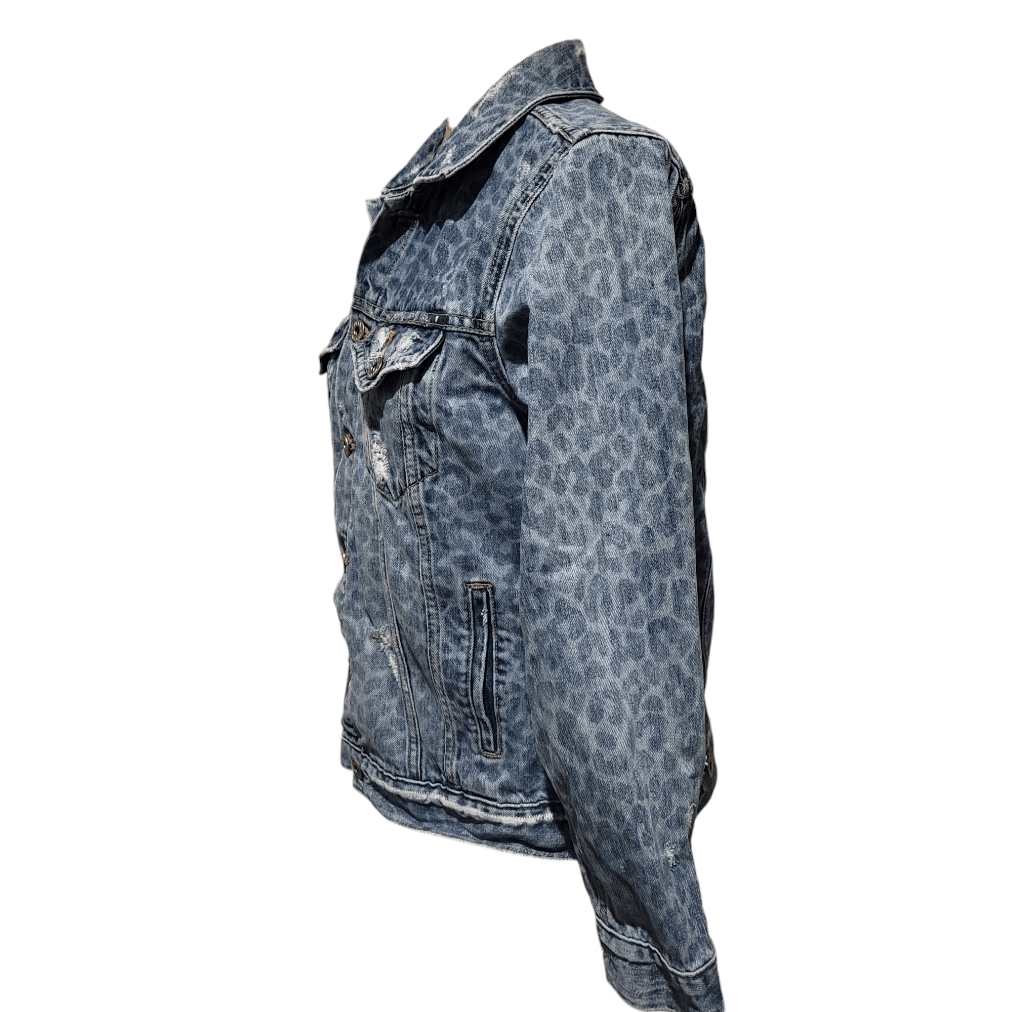 Lucky Brand Lucky Brand The Tomboy Trucker Blue Jean Jacket Size M / US 6-8 / IT 42-44 - 10 Thumbnail