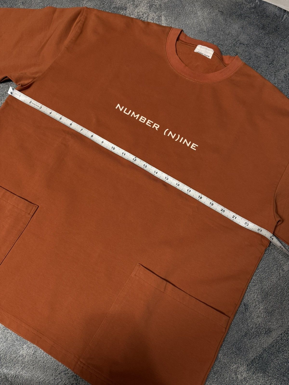 Number (N)ine Number (N)ine Double Pocket tee Size US L / EU 52-54 / 3 - 8 Thumbnail