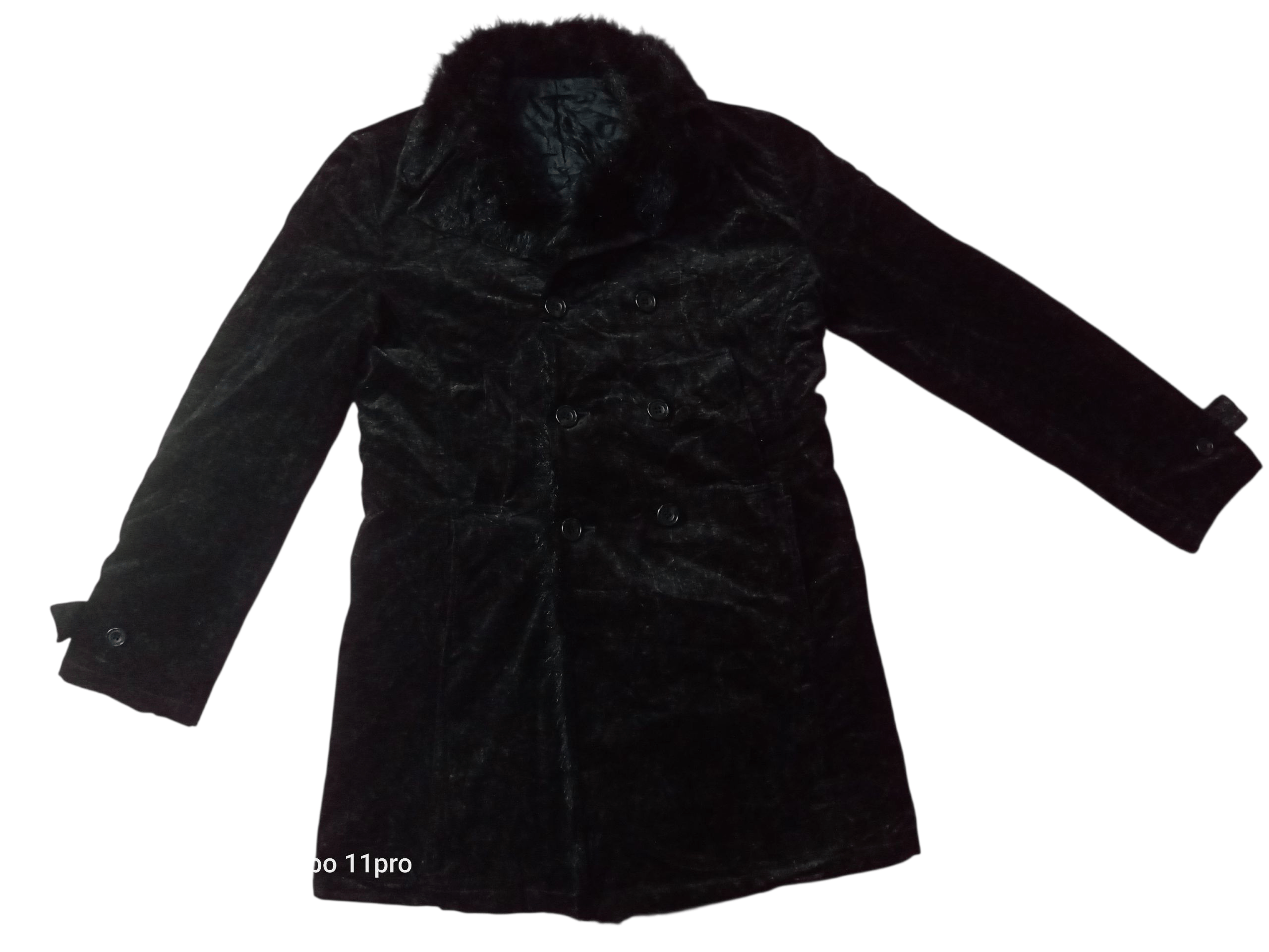 Tornado Mart 💥Tornado Mart Double Collar Long Coat Jacket Men 💥 Size US L / EU 52-54 / 3 - 17 Thumbnail