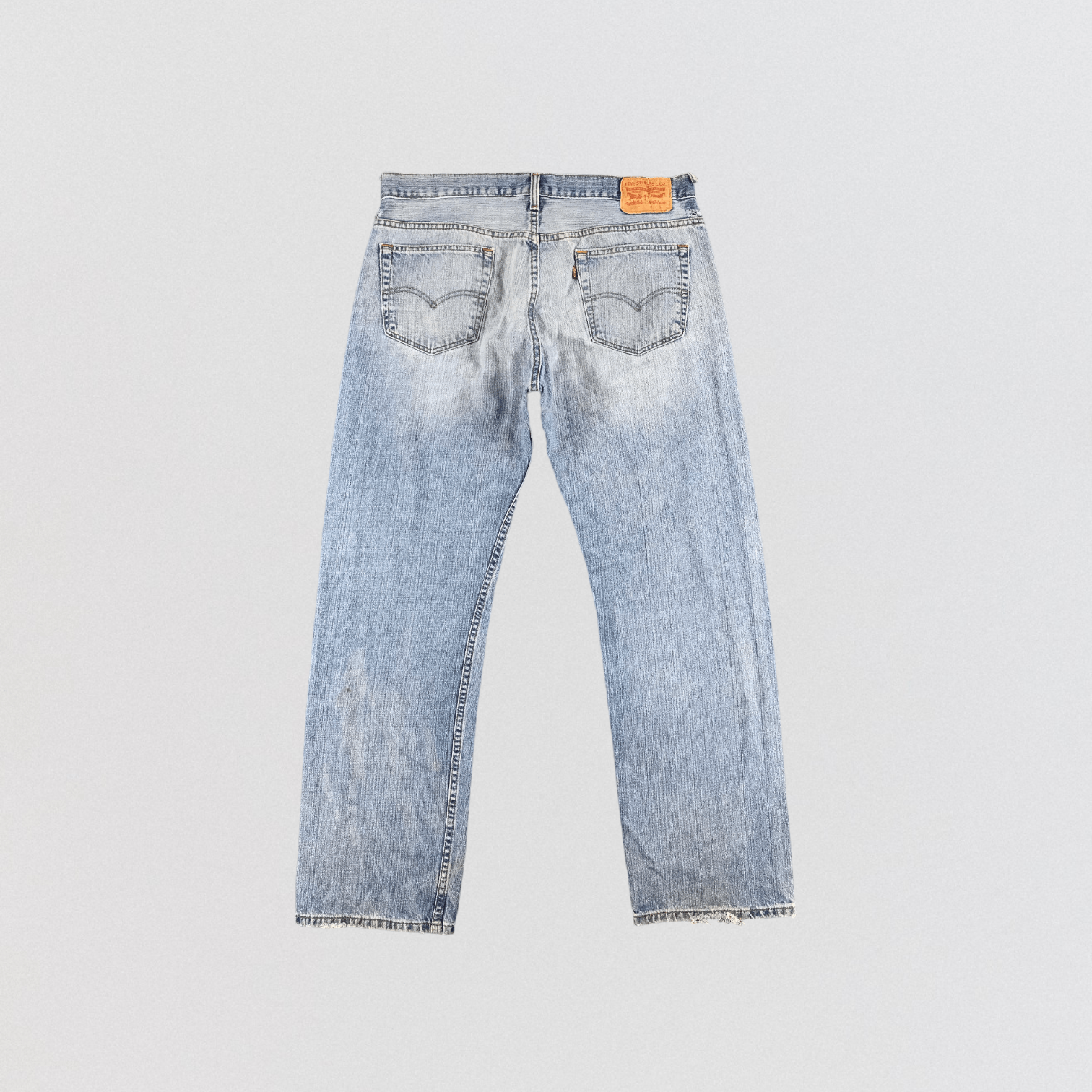 Levi's × Vintage Vintage Light Wash Levis 569 Jeans-JM1856 Size US 37 - 2 Thumbnail