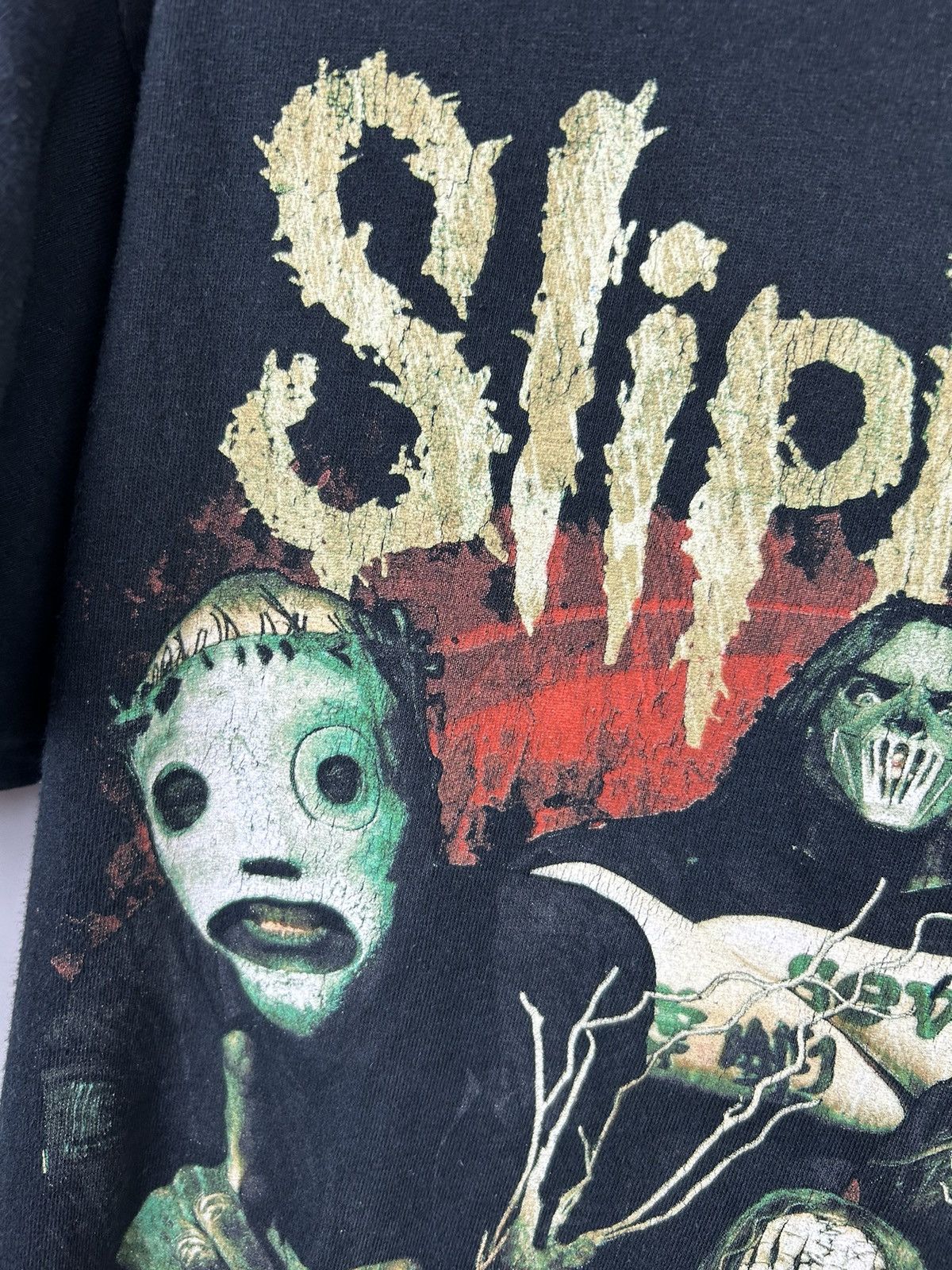 Band Tees Vintage 2010 Slipknot Band T shirt Size US M / EU 48-50 / 2 - 9 Thumbnail