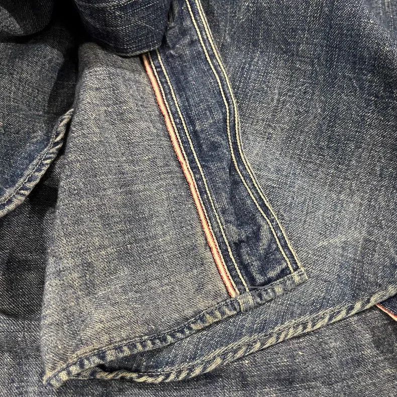 RRL Ralph Lauren RRL Ralph Lauren Washed and Destroyed Vintage Work Shirt Size US M / EU 48-50 / 2 - 9 Thumbnail