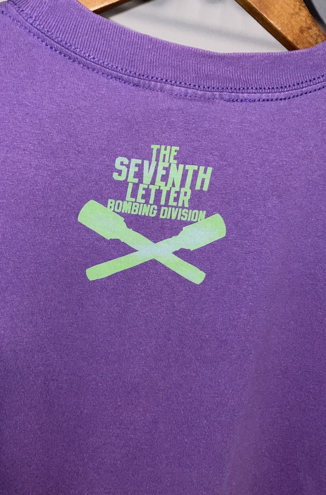 The Seventh Letter × Vintage The Seventh Letter Bombing Squad Cross bones T Shirt Size US M / EU 48-50 / 2 - 4 Thumbnail