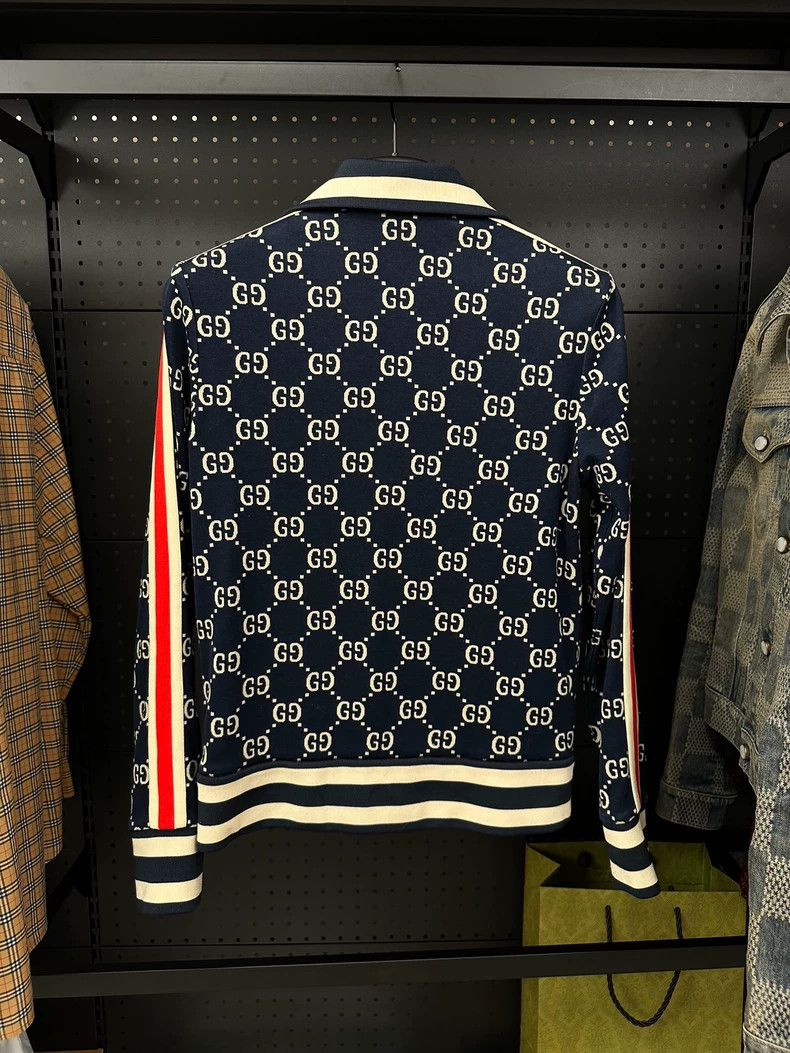 Gucci Gucci Full-print jacquad zipper jacket 2503-Nextarrow Size US S / EU 44-46 / 1 - 2 Thumbnail