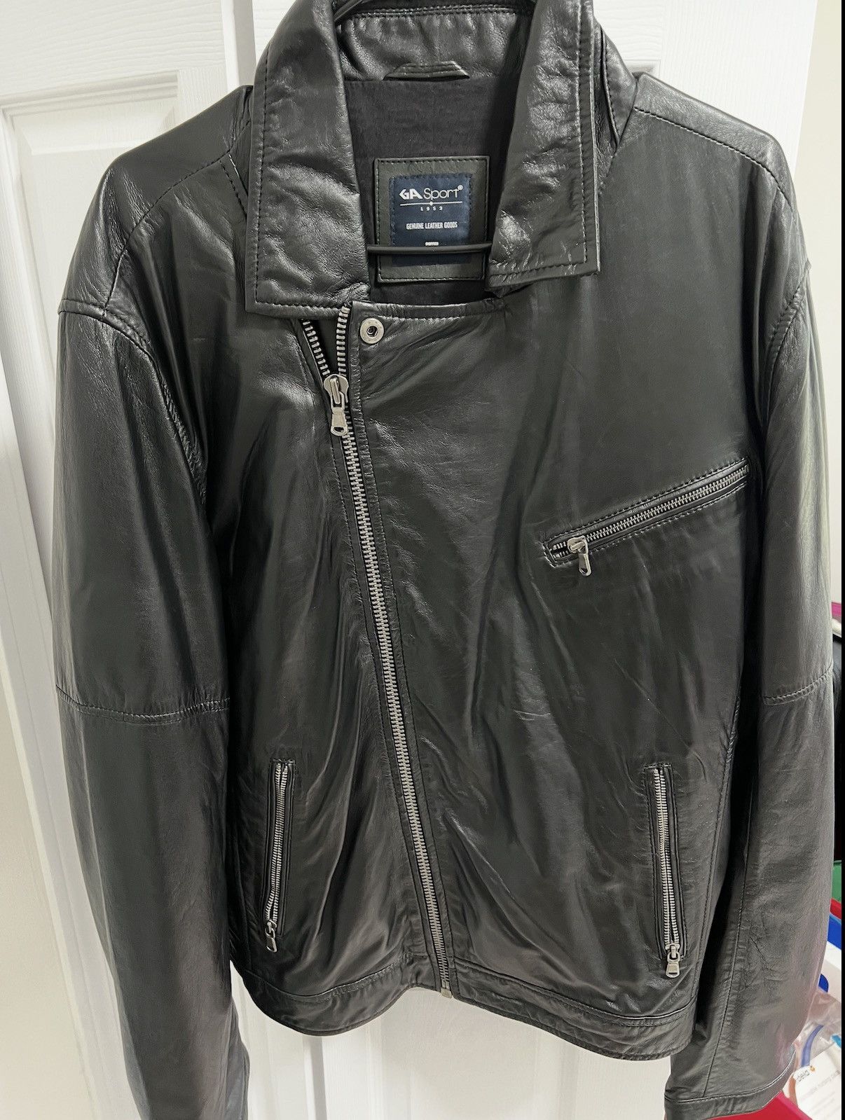 Other Leather Jacket XL Size US L / EU 52-54 / 3 - 2 Thumbnail