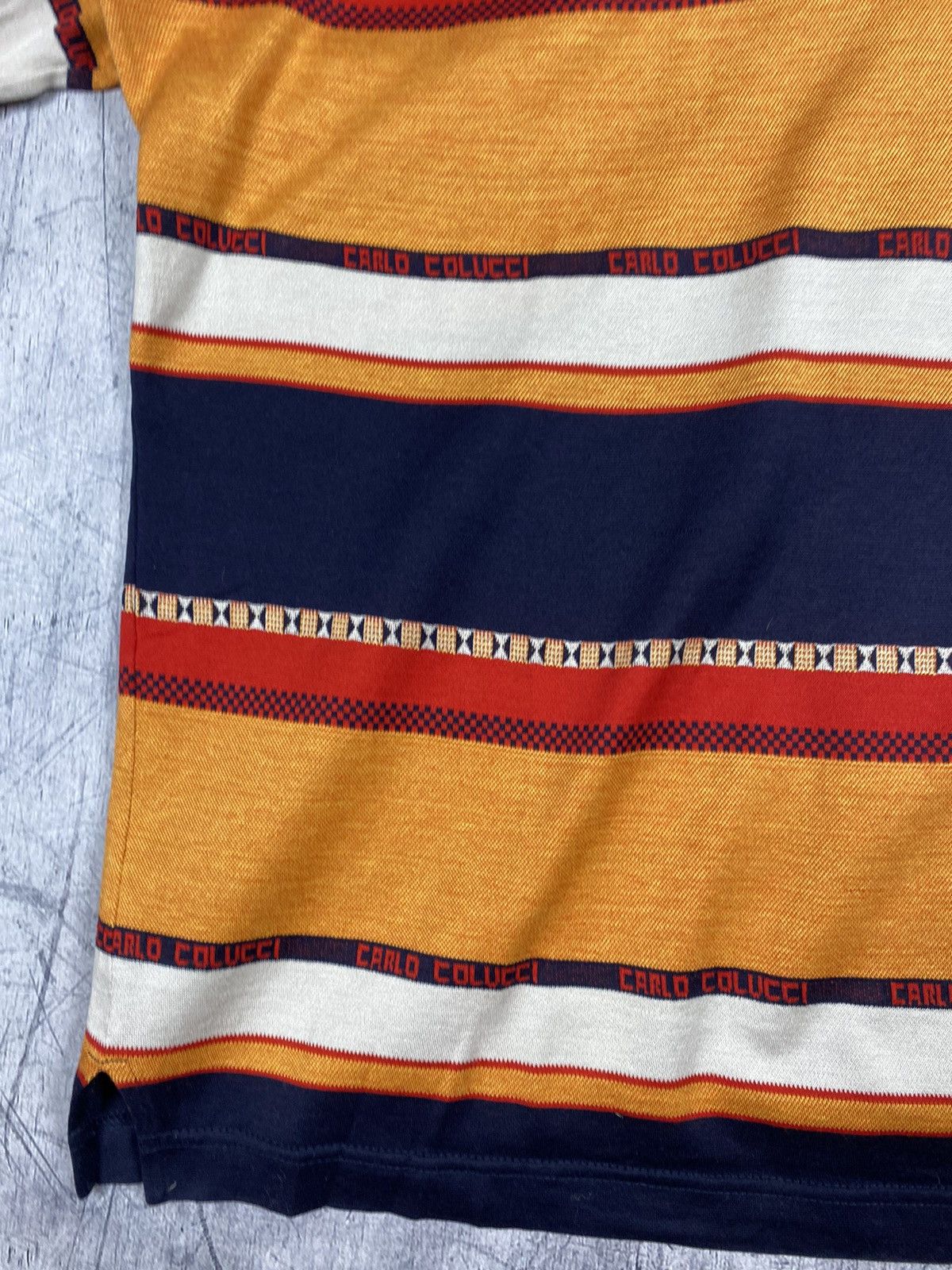 Carlo Colucci Vintage Carlo Colucci Sport Designer Luxury Polo Shirt Size US XL / EU 56 / 4 - 8 Thumbnail