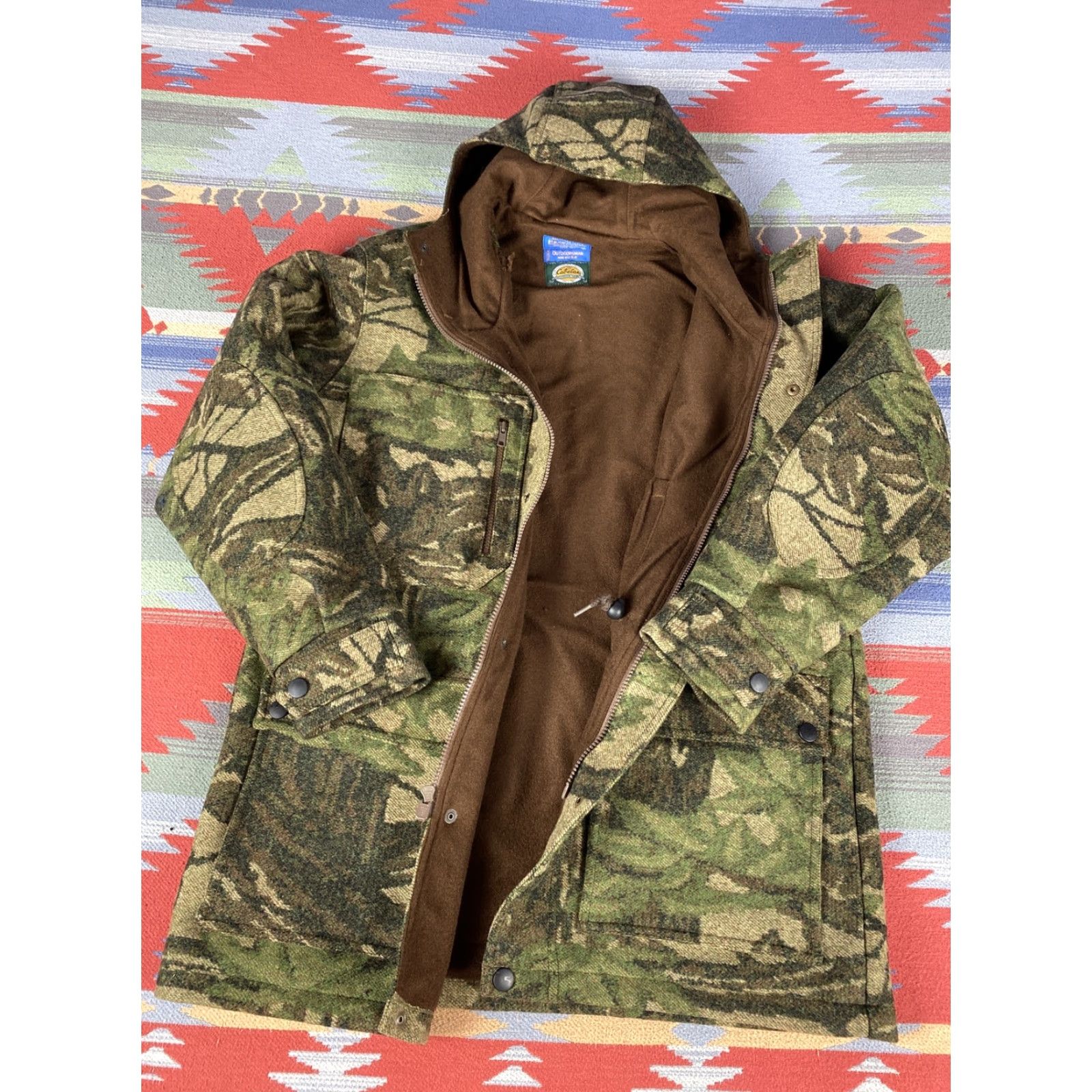 Pendleton Pendleton x Cabelas Realtree Camo Wool Hoodie Hunting Field Jacket M NEW Size US M / EU 48-50 / 2 - 7 Thumbnail