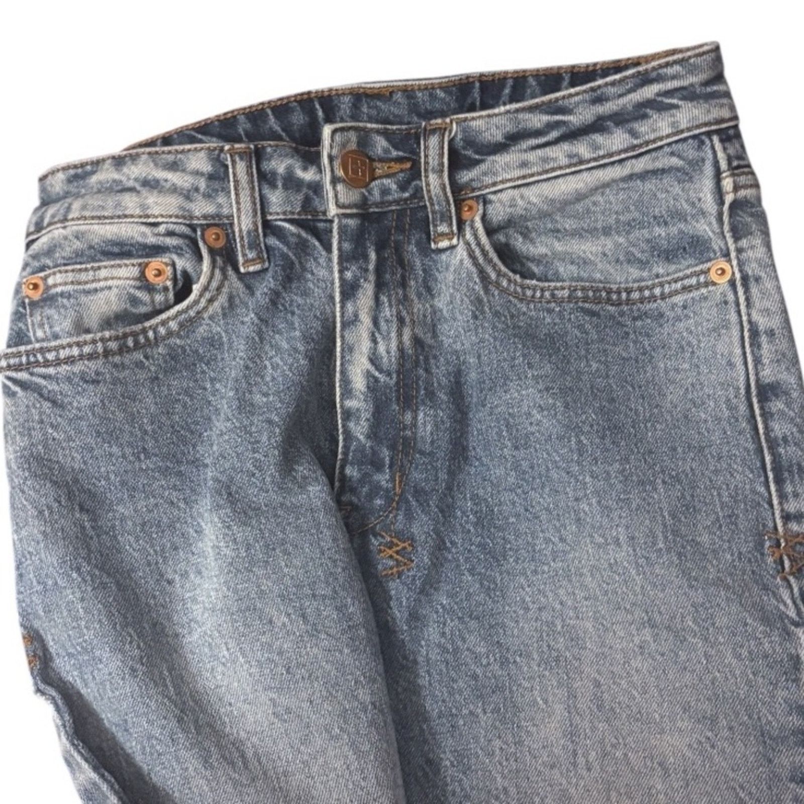 Ksubi Ksubi Soho Lifetime Bootcut Leg Blue Jeans Size 40" / US 18 - 7 Thumbnail