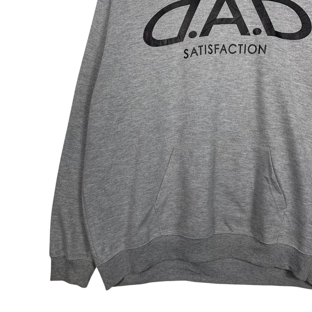Japanese Brand DAD Satisfaction Spellout Pullover Hoodie Size US L / EU 52-54 / 3 - 3 Thumbnail