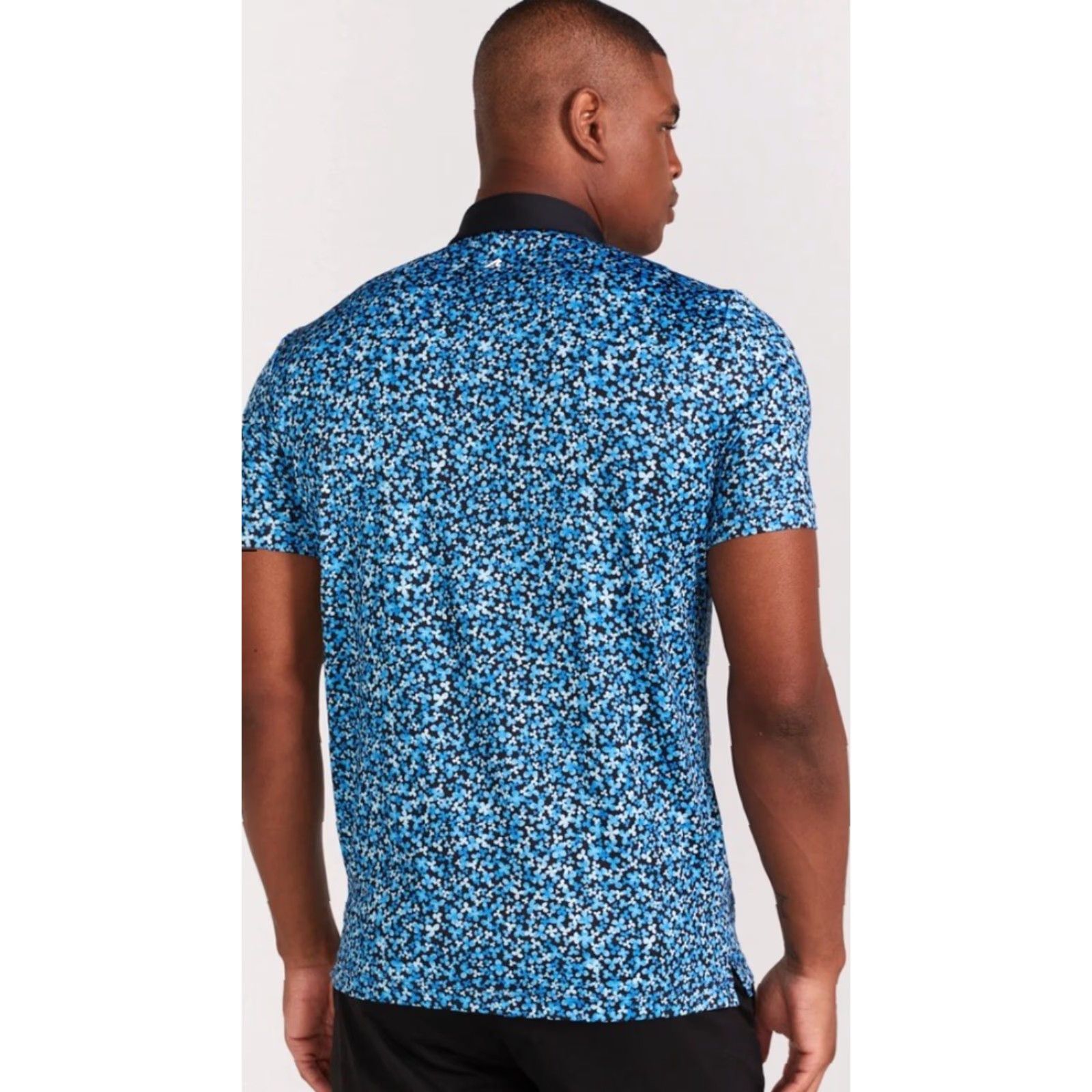 Vintage Redvanly Golf Shirt Polo Brewer Floral Print Sz M Malibu Blue Performance Men Size US M / EU 48-50 / 2 - 5 Thumbnail