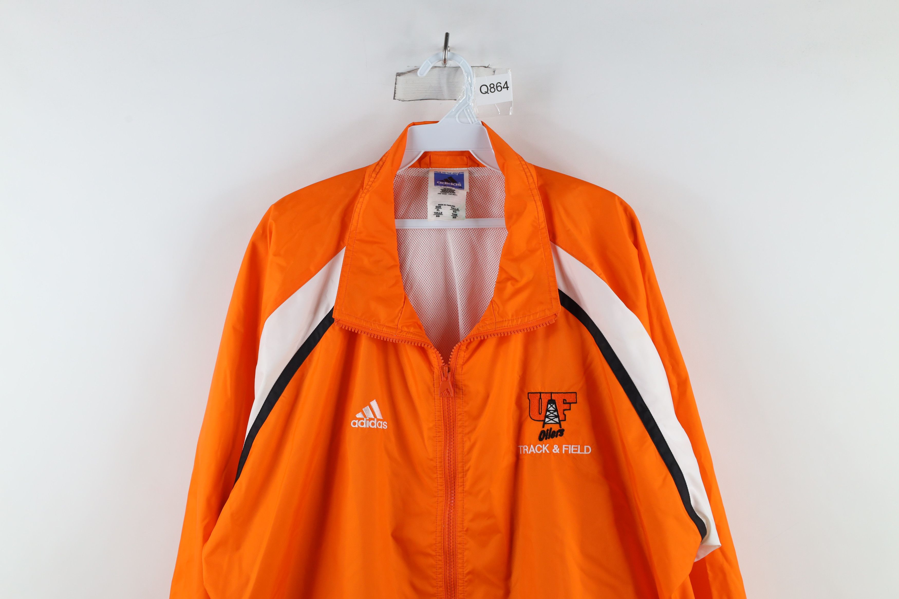 Adidas × Vintage Vintage 90s Adidas University Findlay Track & Field Jacket Size US XL / EU 56 / 4 - 2 Thumbnail