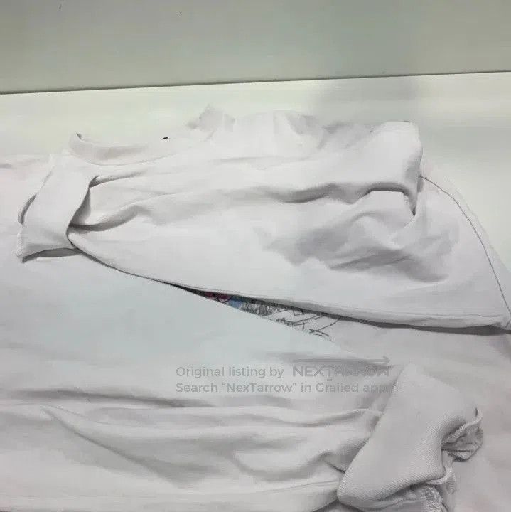 Balenciaga Balenciaga White Graphic Long Sleeve T. Size US S / EU 44-46 / 1 - 6 Thumbnail