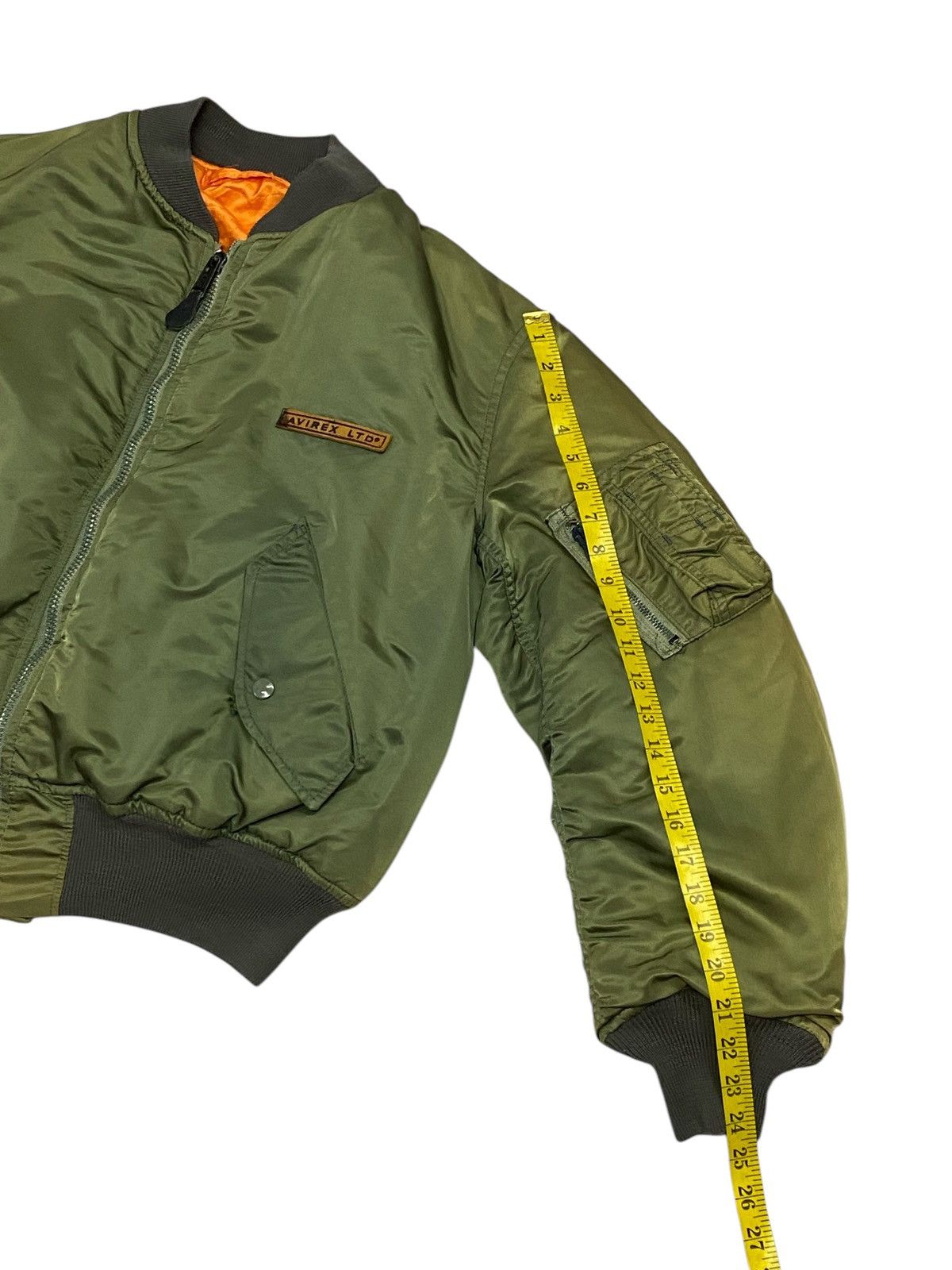 Avirex Vintage Avirex MA-1 Sun Faded Bomber Jacket Size US L / EU 52-54 / 3 - 16 Thumbnail