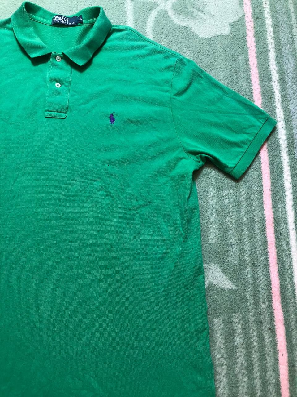 Polo Ralph Lauren Vintage Polo Ralph Lauren Green Polo Size XL Size US XL / EU 56 / 4 - 7 Thumbnail