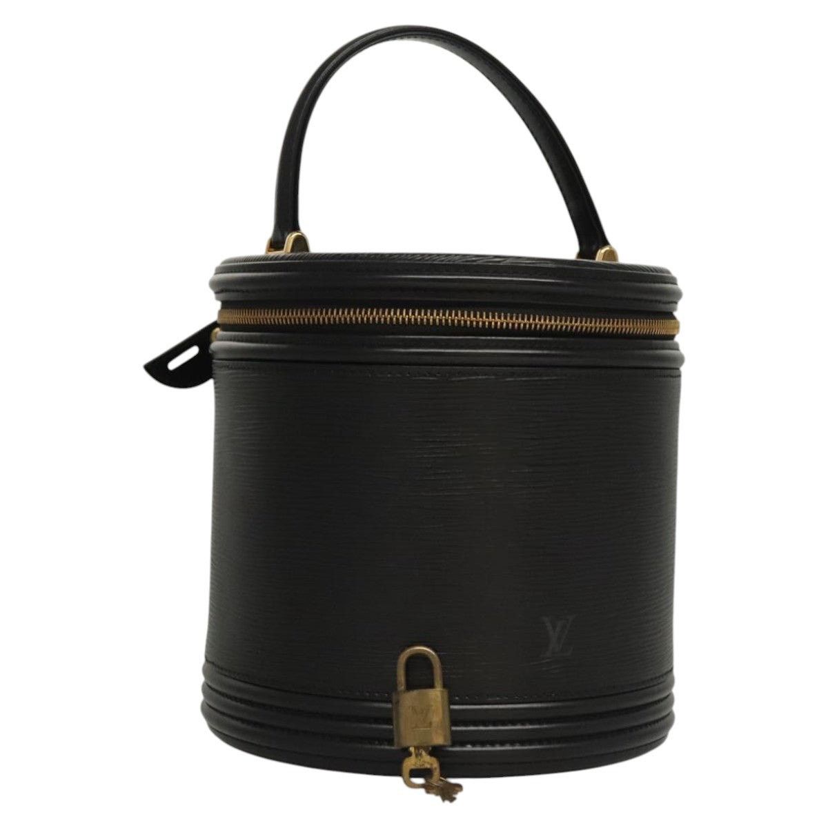 LOUIS VUITTON Epi Cannes Hand Bag Black M48032