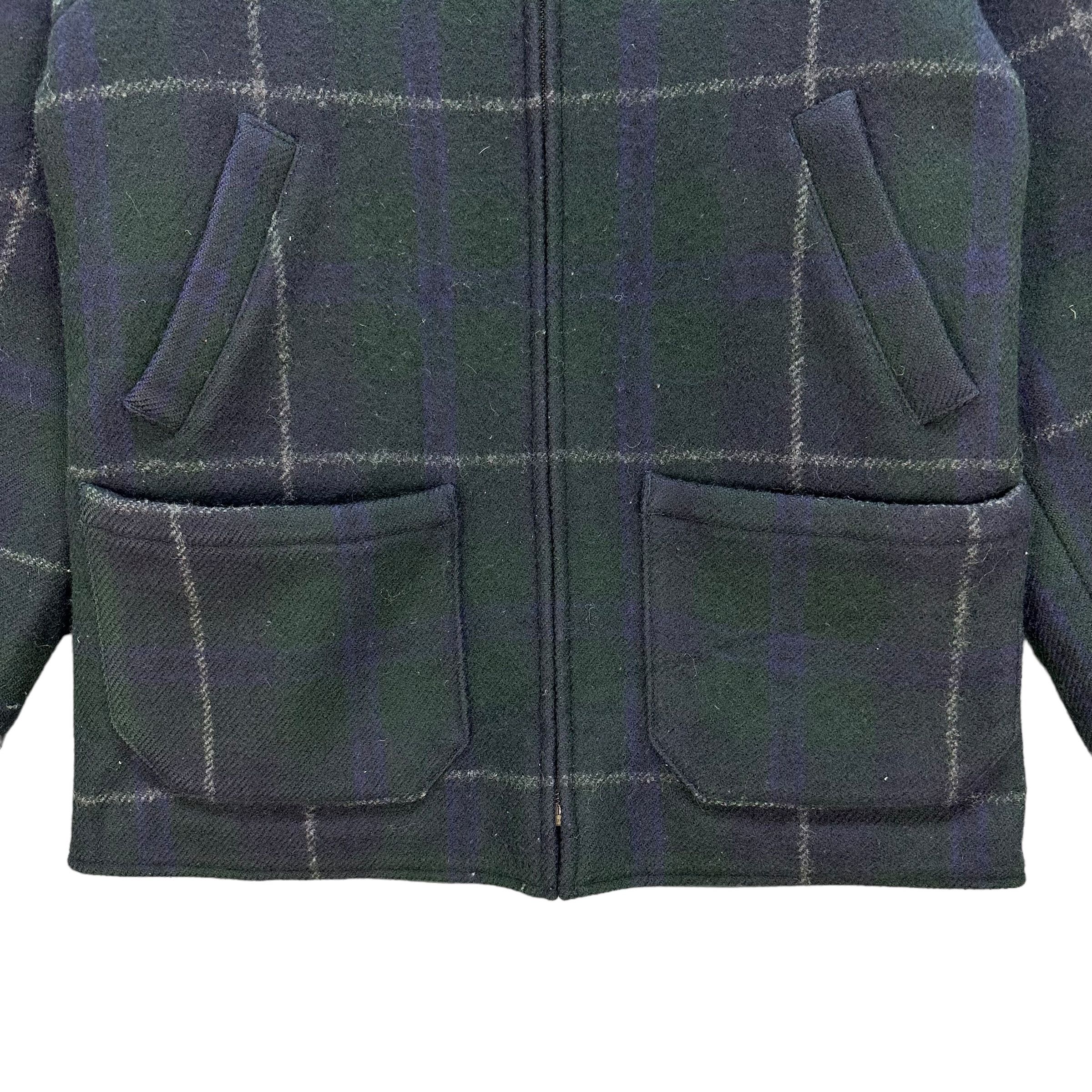 45rpm 45rpm Japan Tartan Wool Zipper Hoodie Jacket #A22-0513 Size US S / EU 44-46 / 1 - 3 Thumbnail