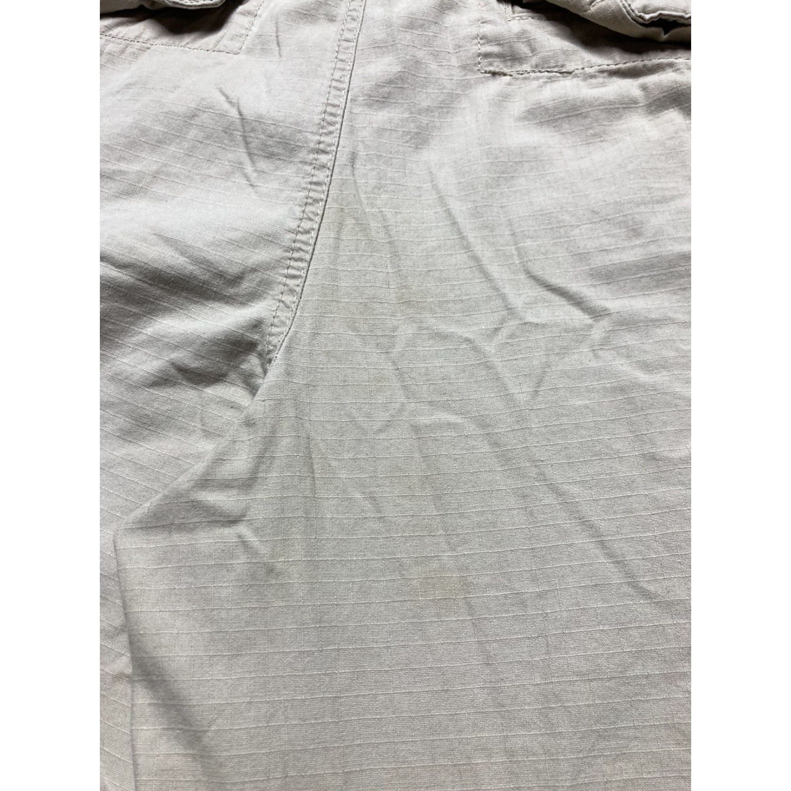 Vintage VINTAGE Aeropostale Cargo Shorts Mens 38 Beige Cotton Ripstop Wide Leg Baggy Skater Size US 38 / EU 54 - 2 Thumbnail