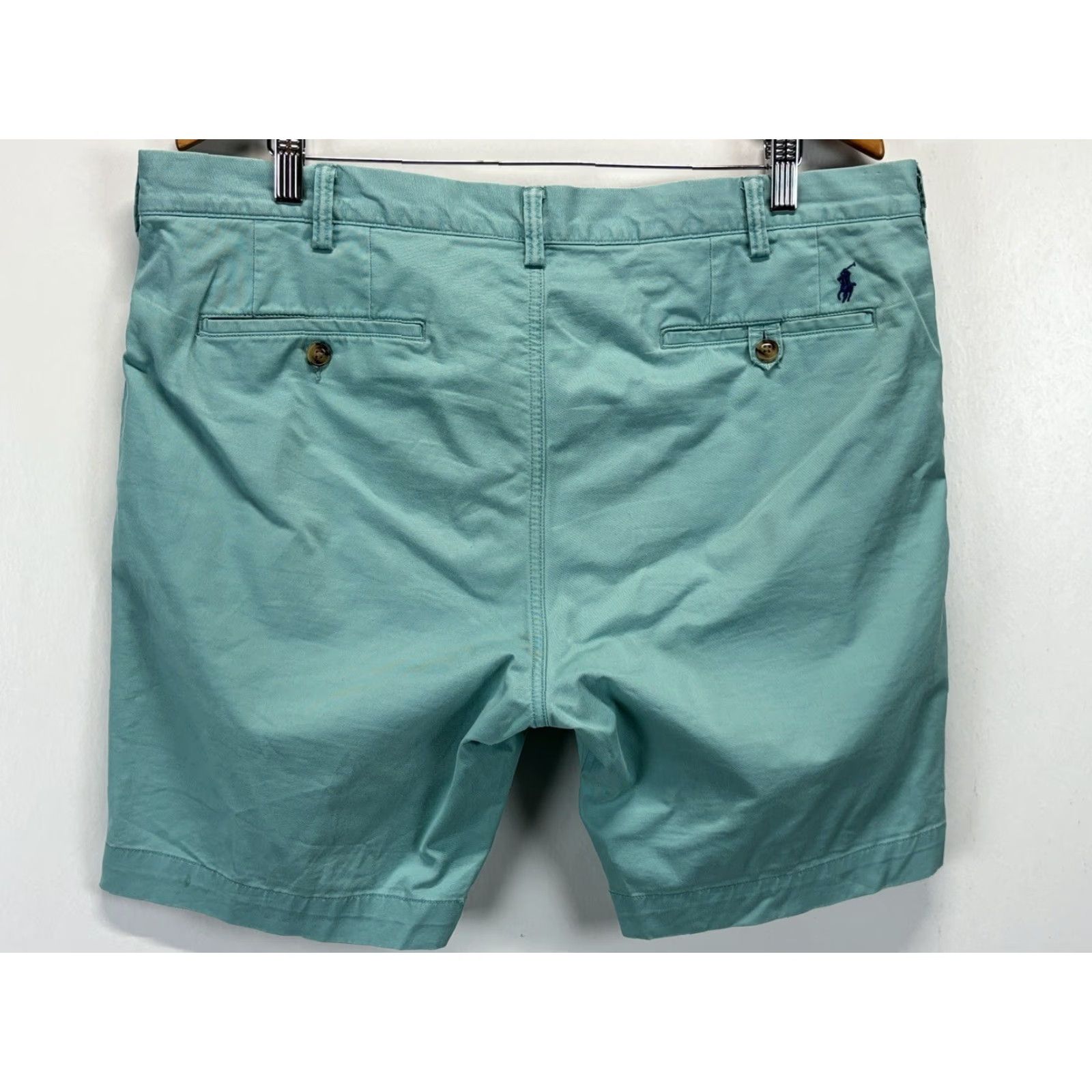 Polo Ralph Lauren Polo Ralph Lauren Shorts Mens 38 Blue Chino Flat Front Slim Cotton Preppy Size US M / EU 48-50 / 2 - 2 Thumbnail