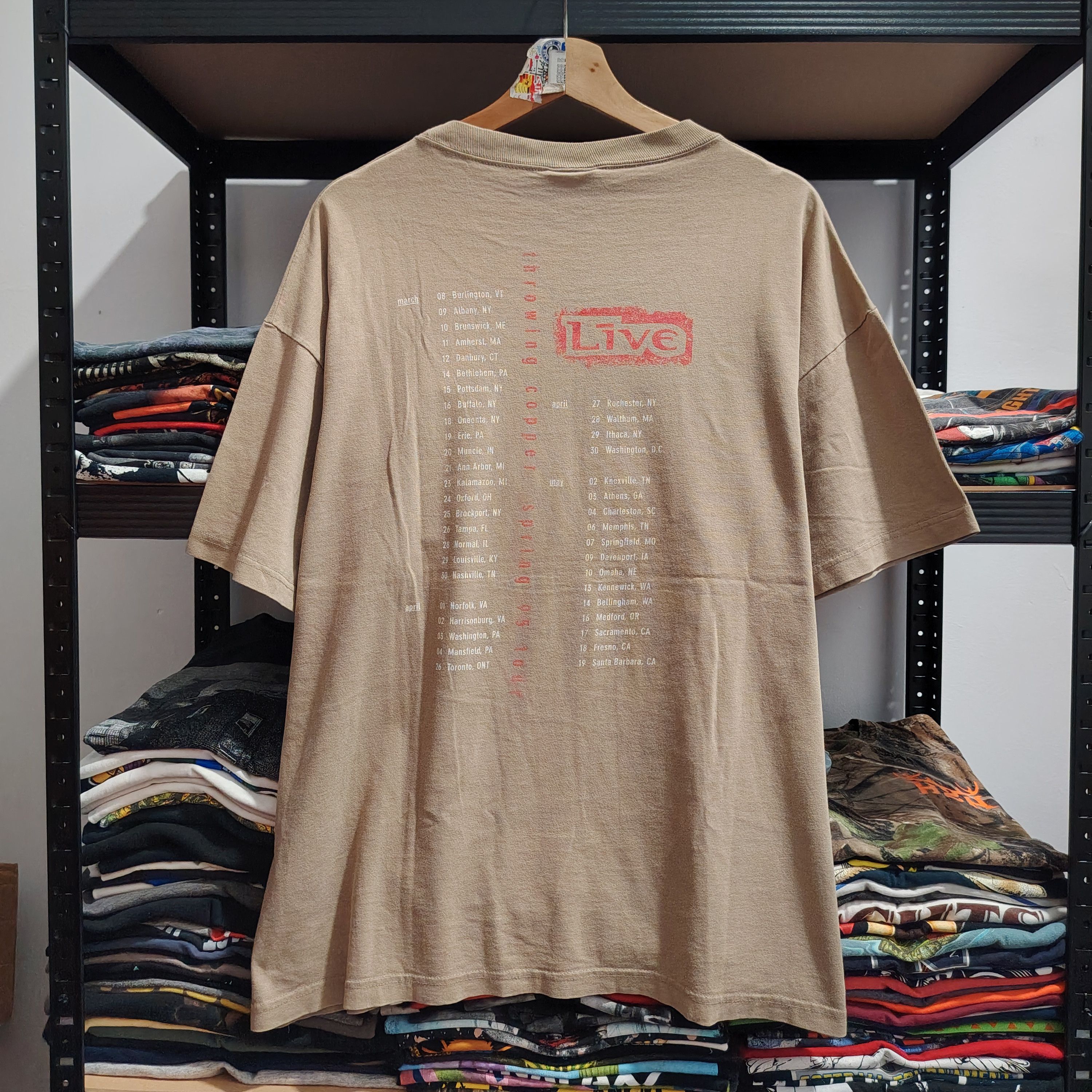 Band Tees VINTAGE THROWING COPPER TOUR 1994 Size US XL / EU 56 / 4 - 2 Thumbnail
