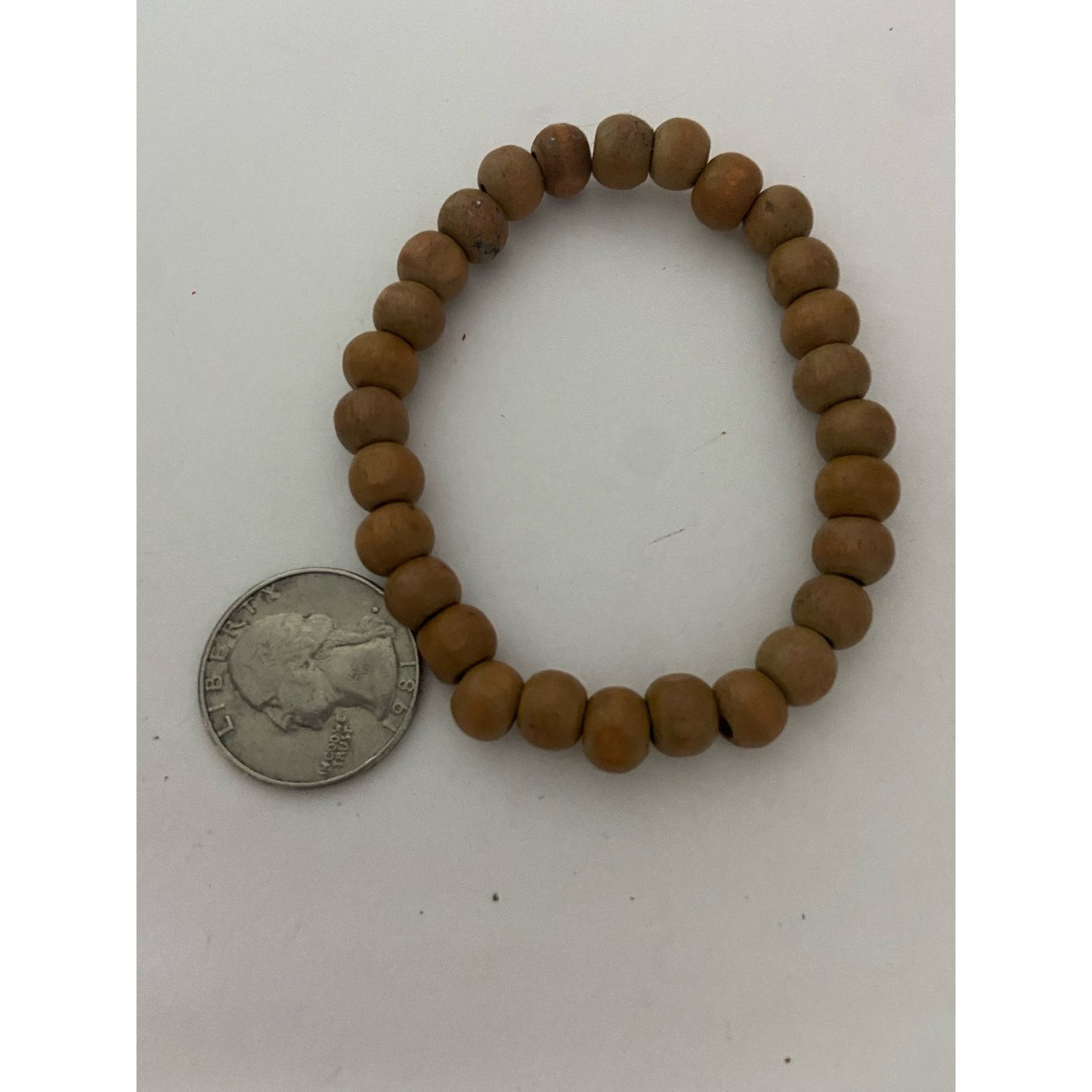 Handmade wood bead bracelet Size ONE SIZE - 3 Thumbnail