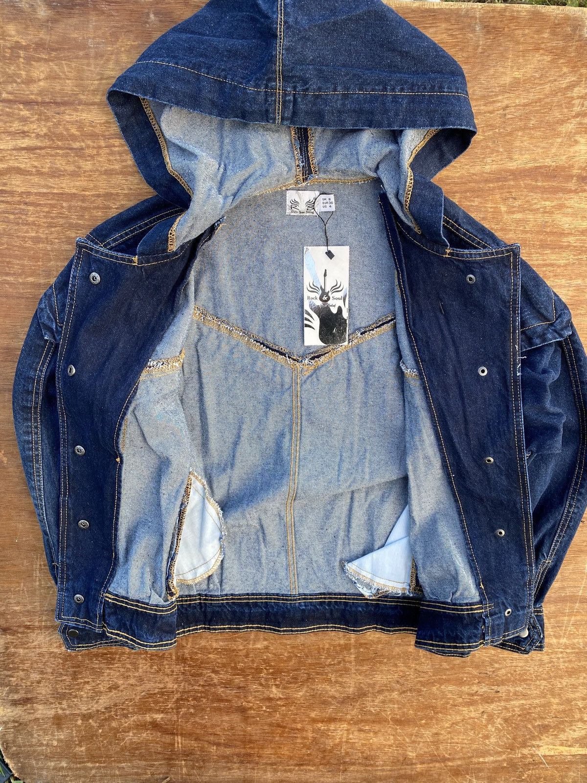 Vintage Jeans jacket Size XS / US 0-2 / IT 36-38 - 3 Thumbnail