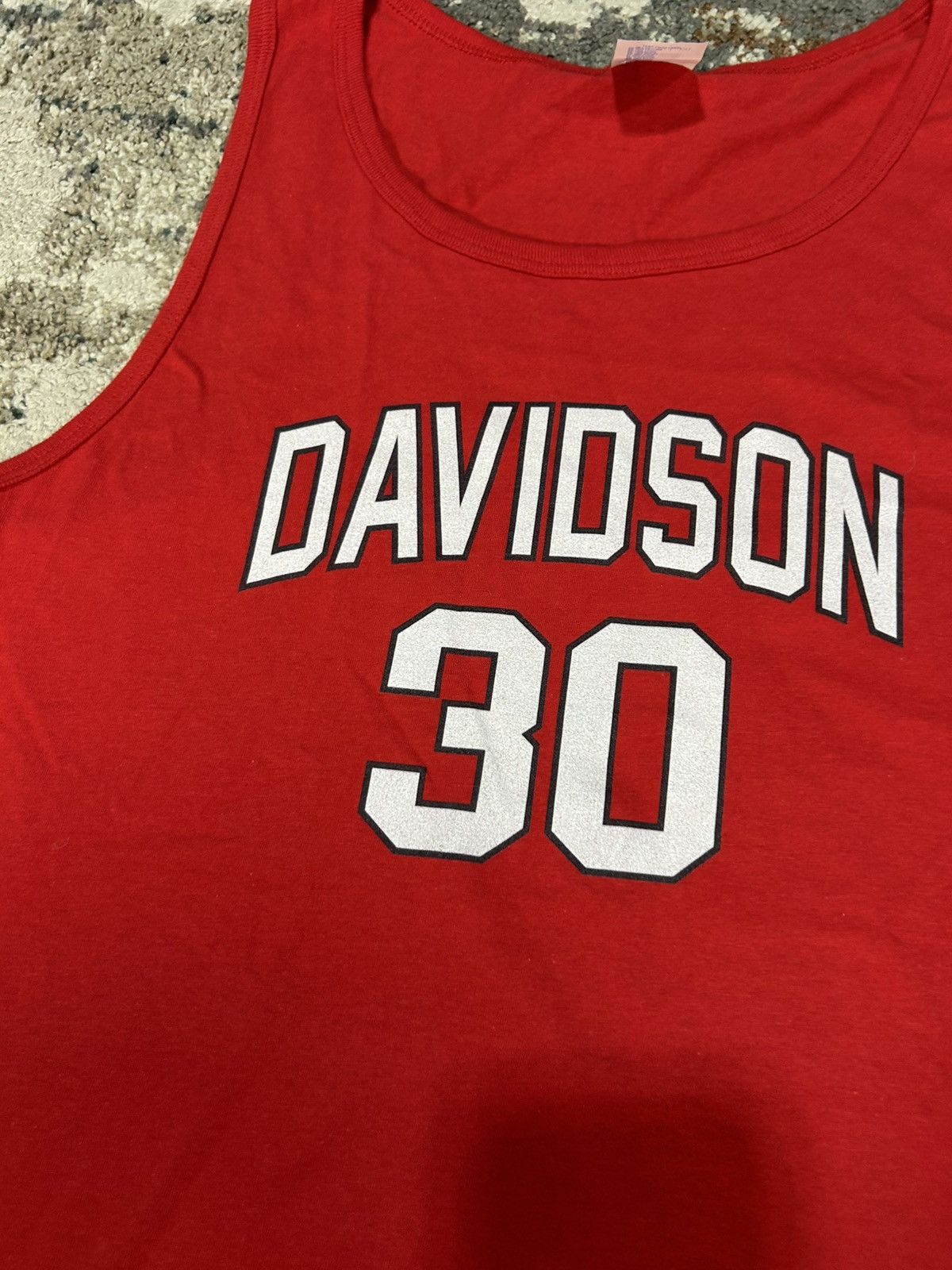 Other Steph Curry Davidson Tank Top Jersey Size US S / EU 44-46 / 1 - 2 Thumbnail