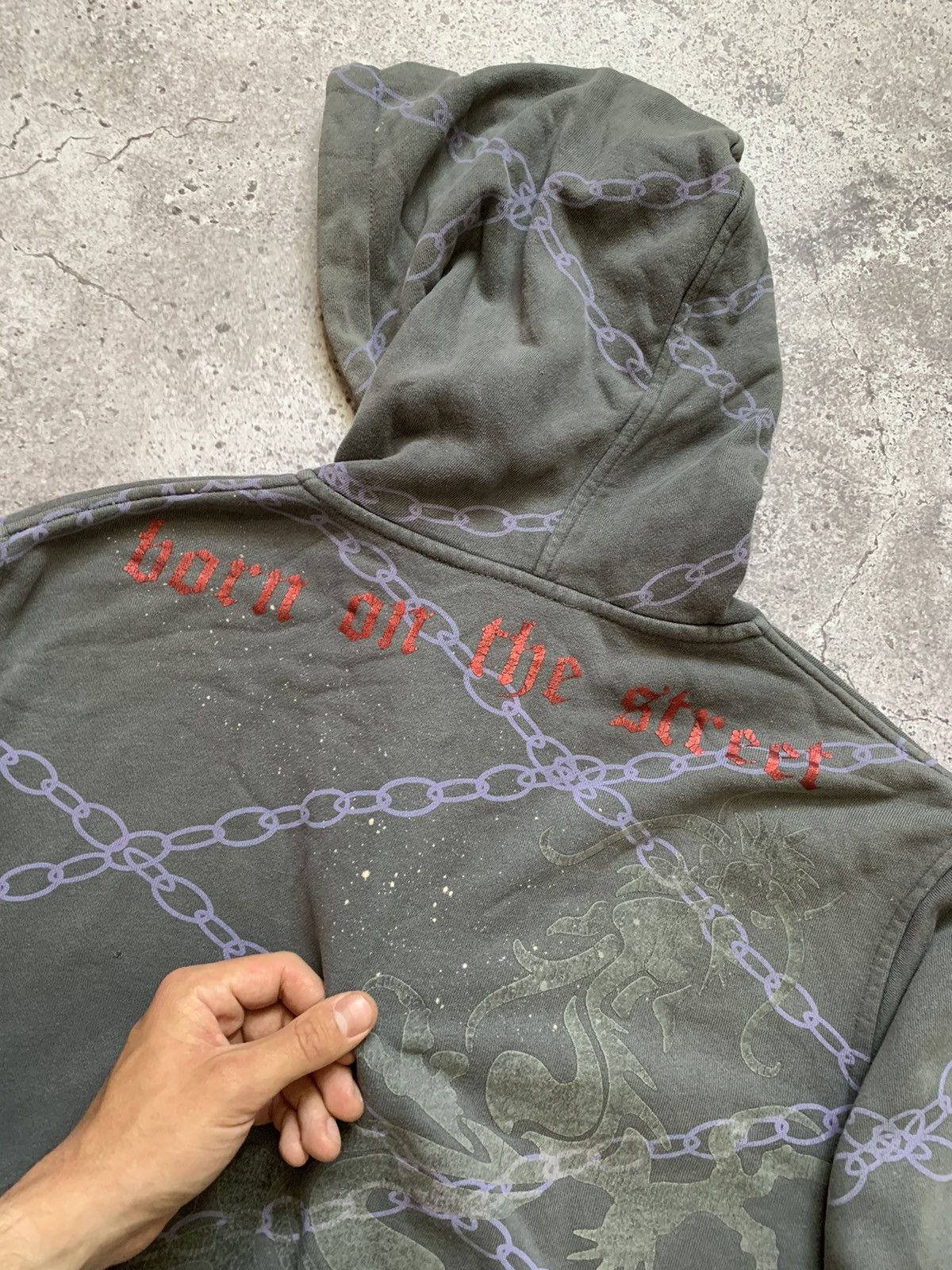 Vintage LOS ANGELES x SMET ZIP UP HOODIE Size US M / EU 48-50 / 2 - 9 Thumbnail