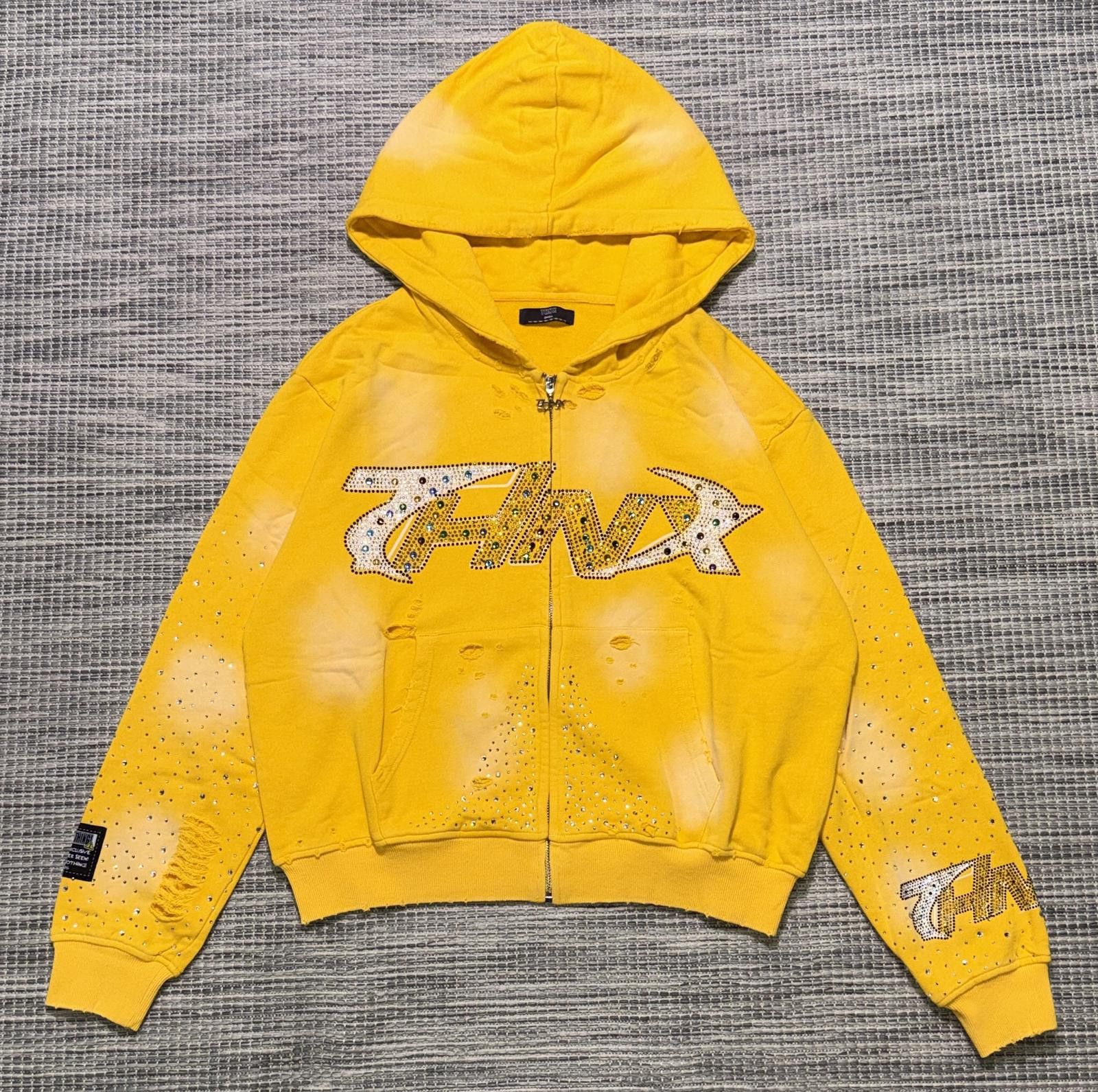 Other Thnx For Nothing Yellow Hydrant Zip Up Size US XXL / EU 58 / 5 - 1 Thumbnail