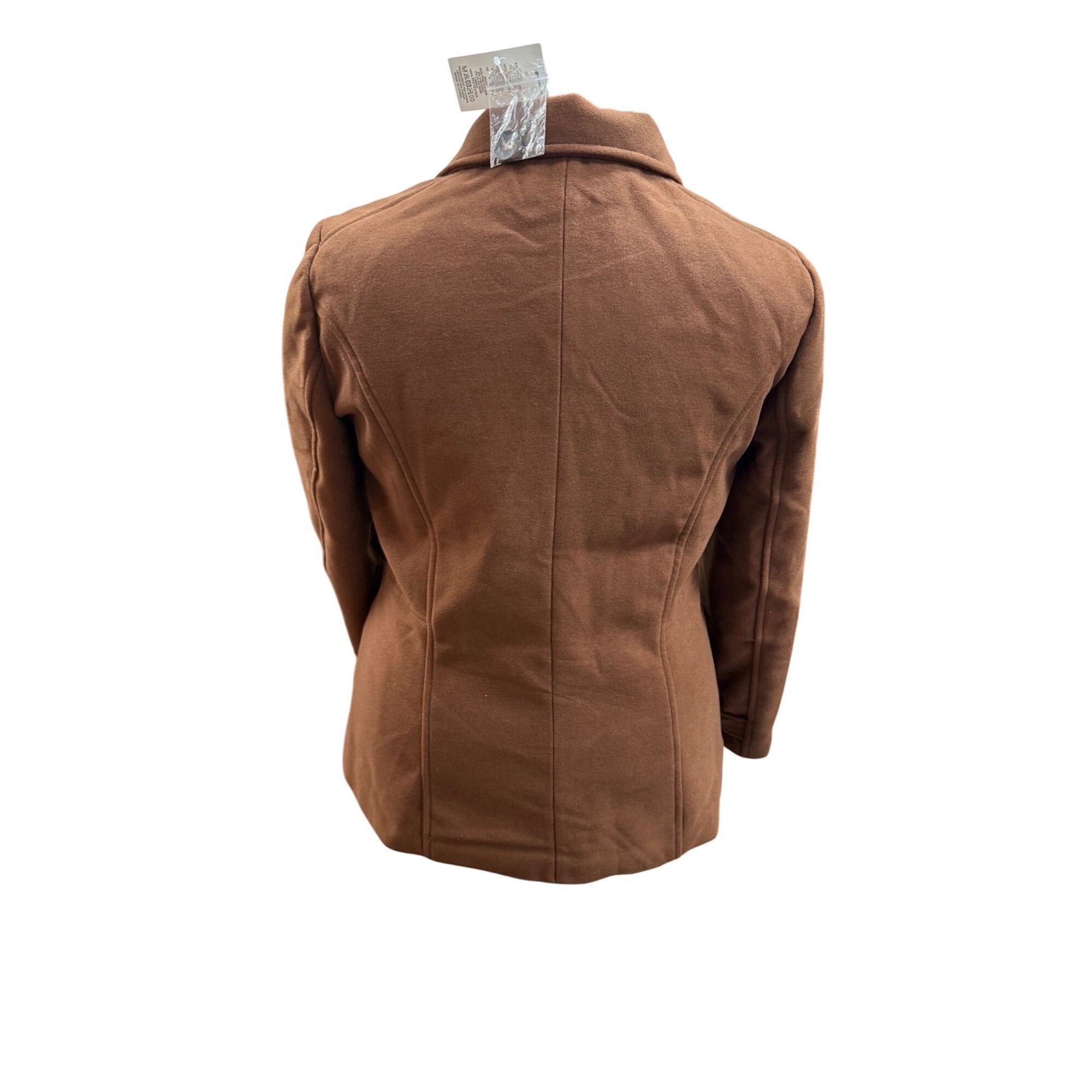 Other Brown Double-Breasted Peacoat With Wide Collar XL Size XL / US 12-14 / IT 48-50 - 4 Thumbnail